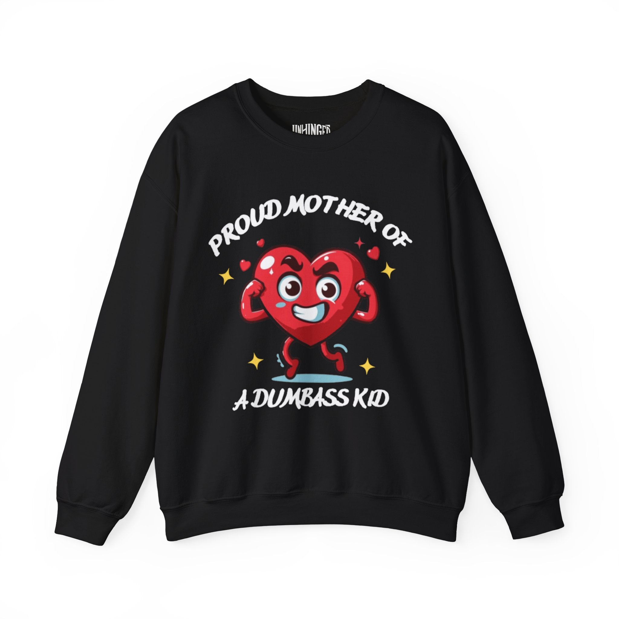 Proud Brother of Dumbass Sister Crewneck Sweatshirt