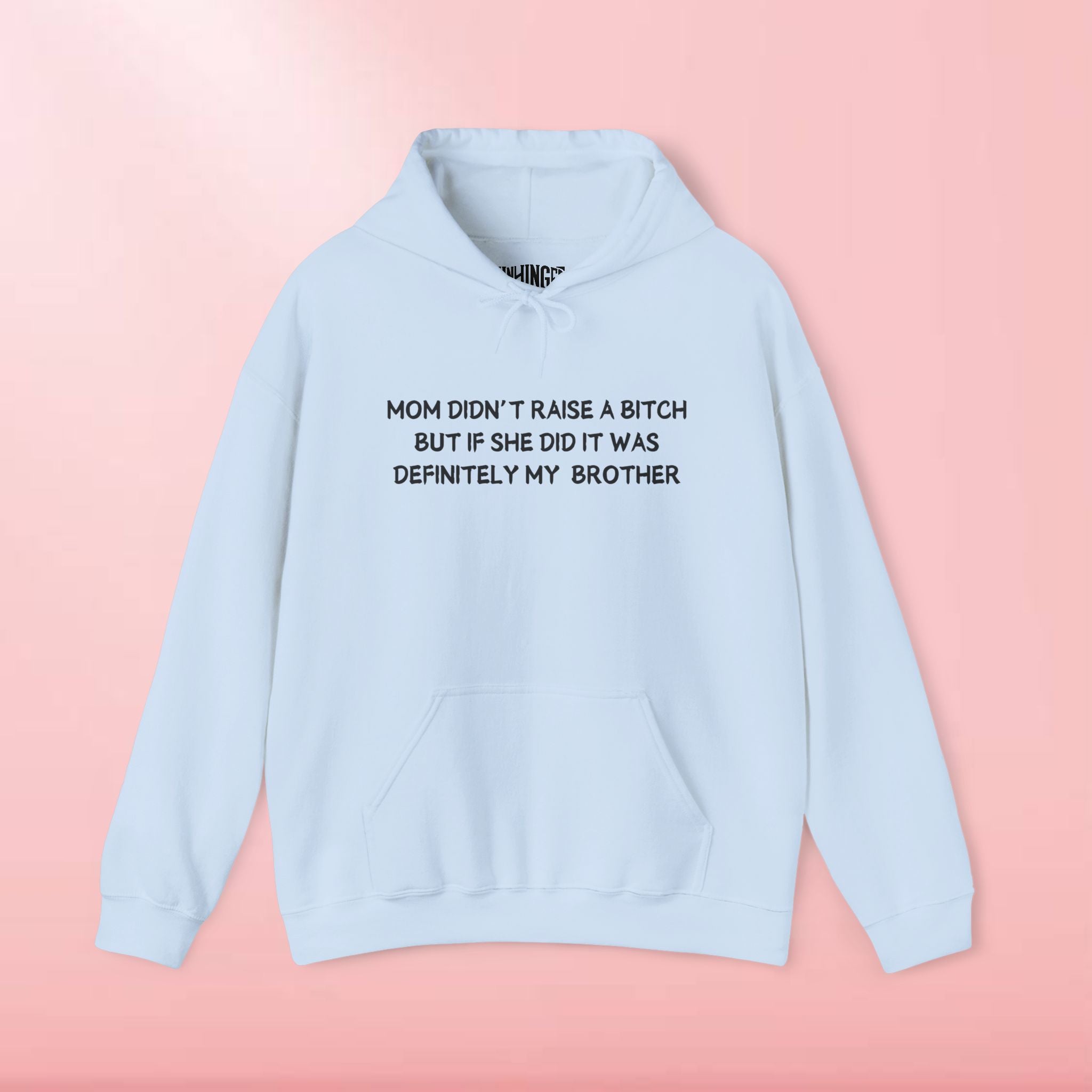 Mom didn't Raise A Bitch But If She Did It Was Definitely My Brother Hoodie