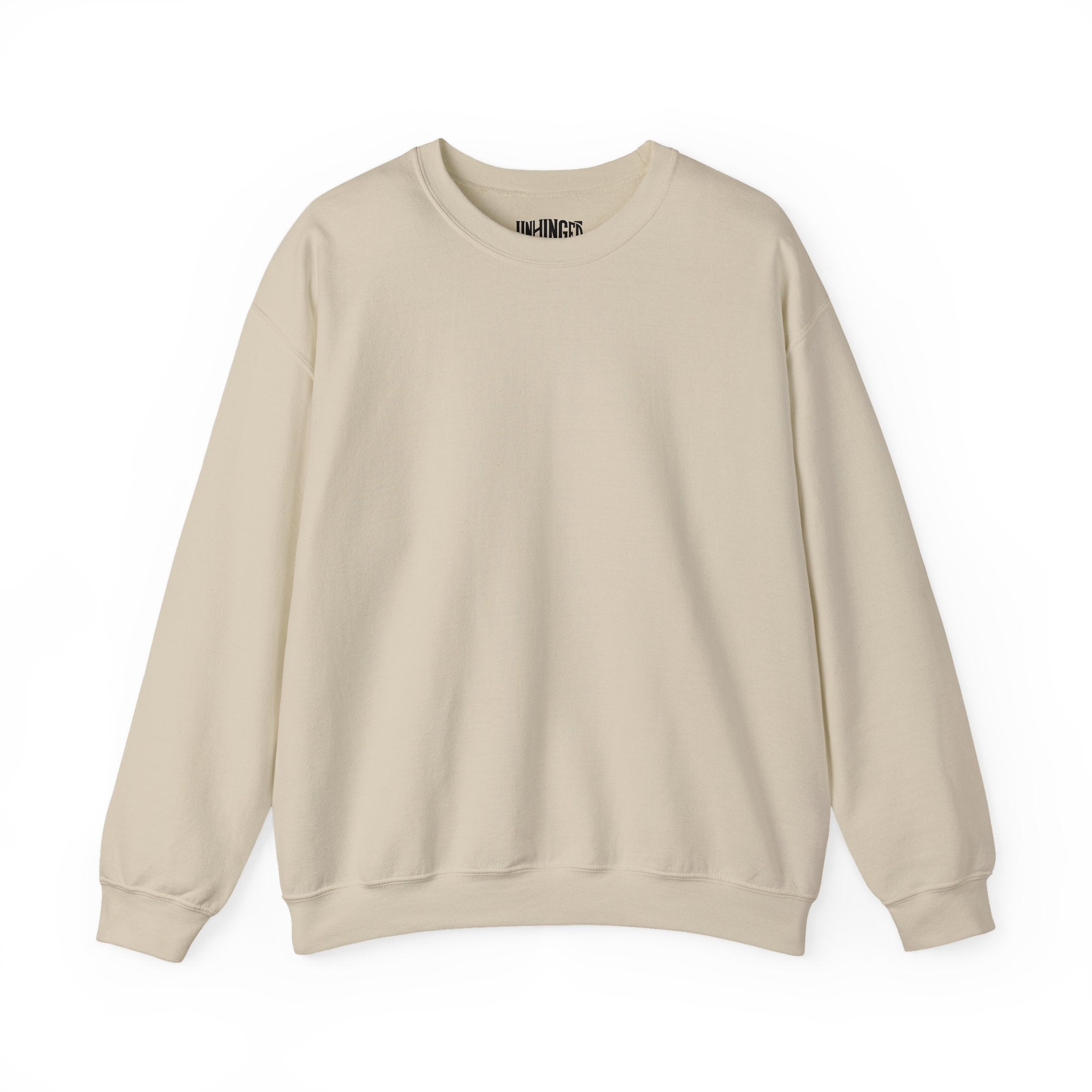 Plain Shirt Crewneck Sweatshirt