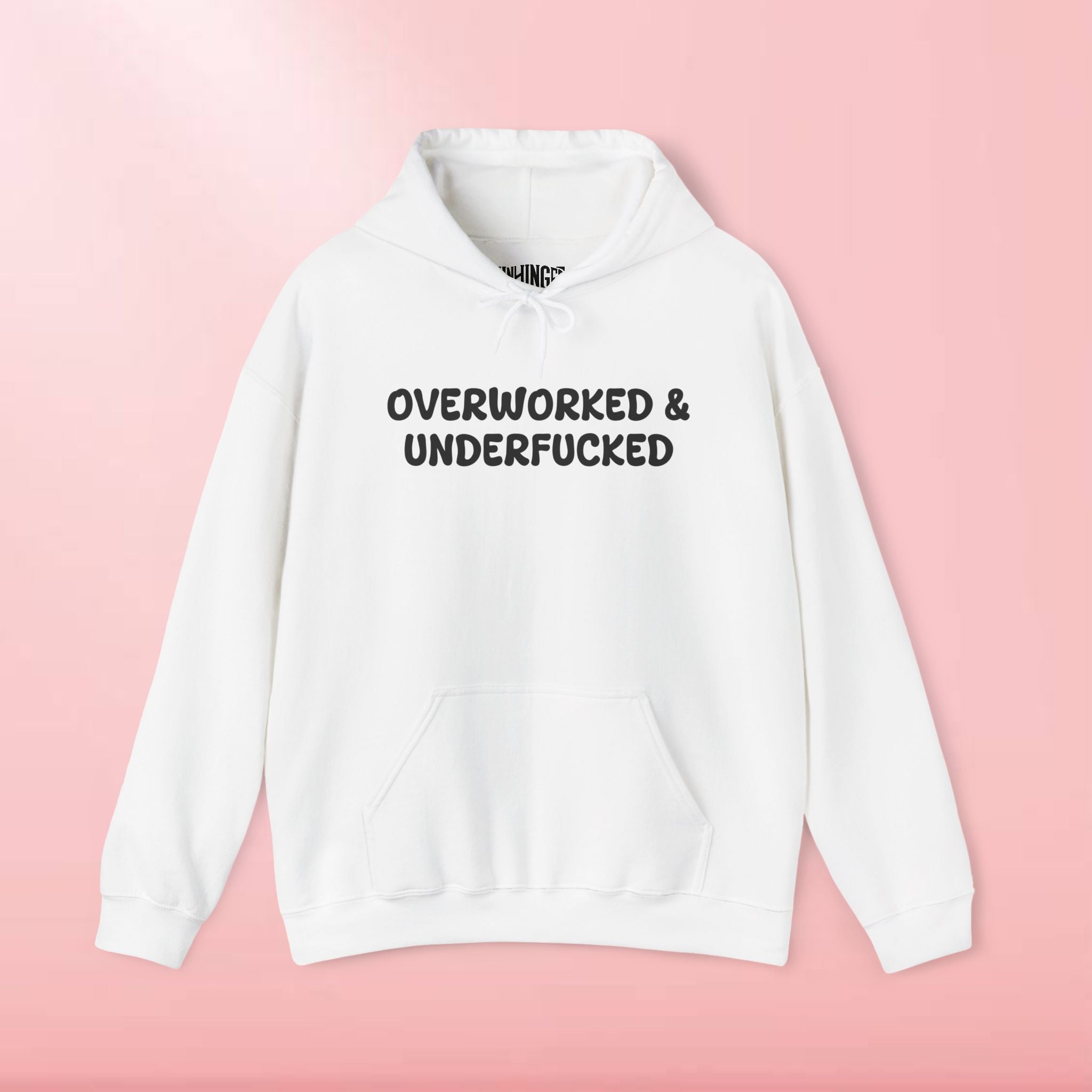 Overworked & Underfucked Hoodie