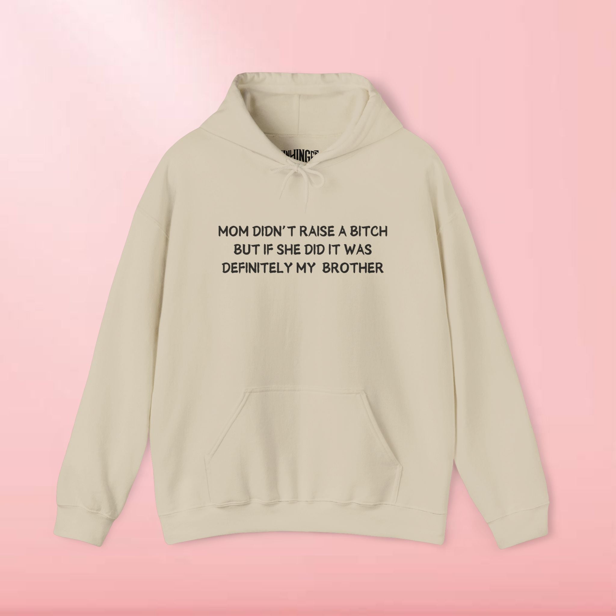 Mom didn't Raise A Bitch But If She Did It Was Definitely My Brother Hoodie