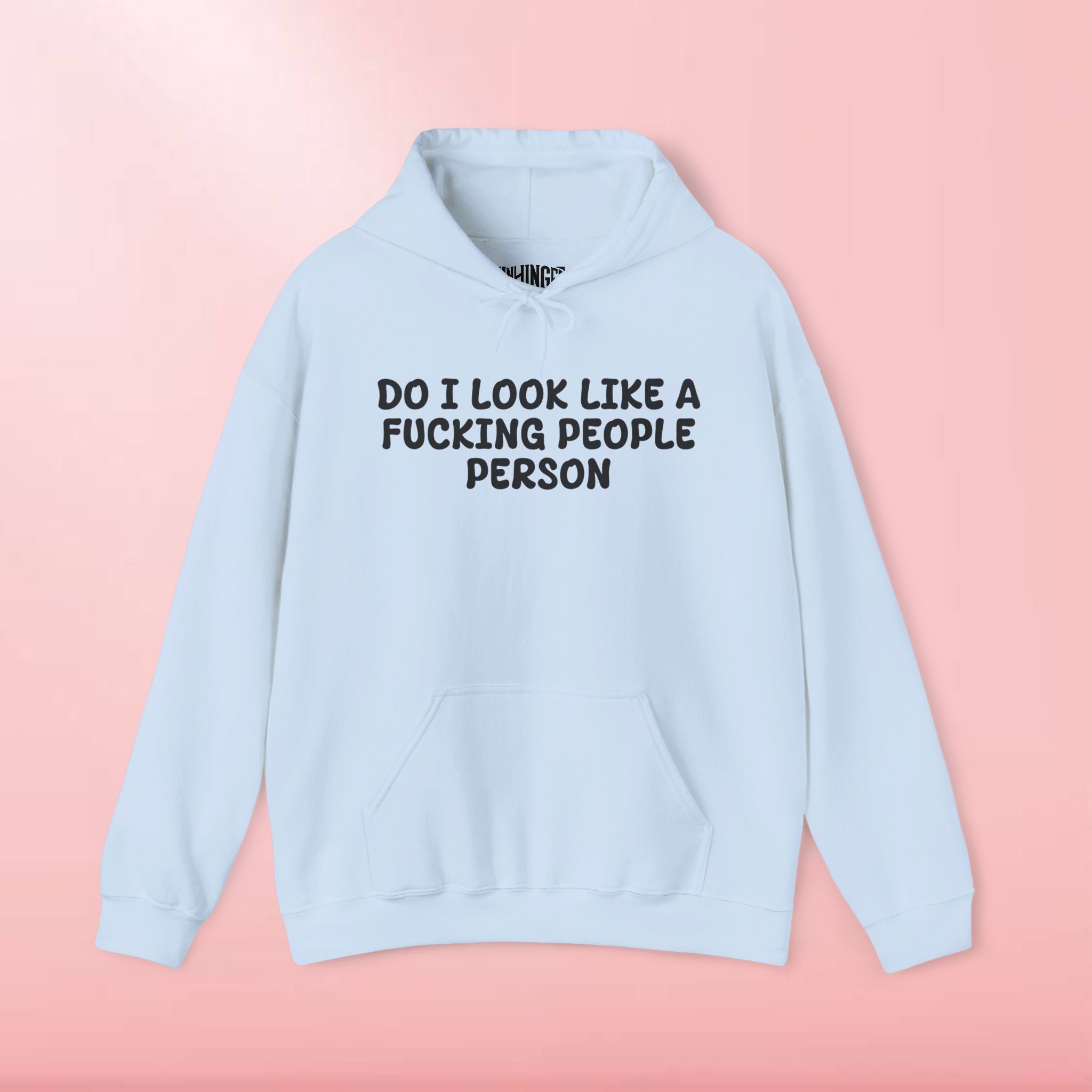 Do I Look Like Fucking People Person Hoodie