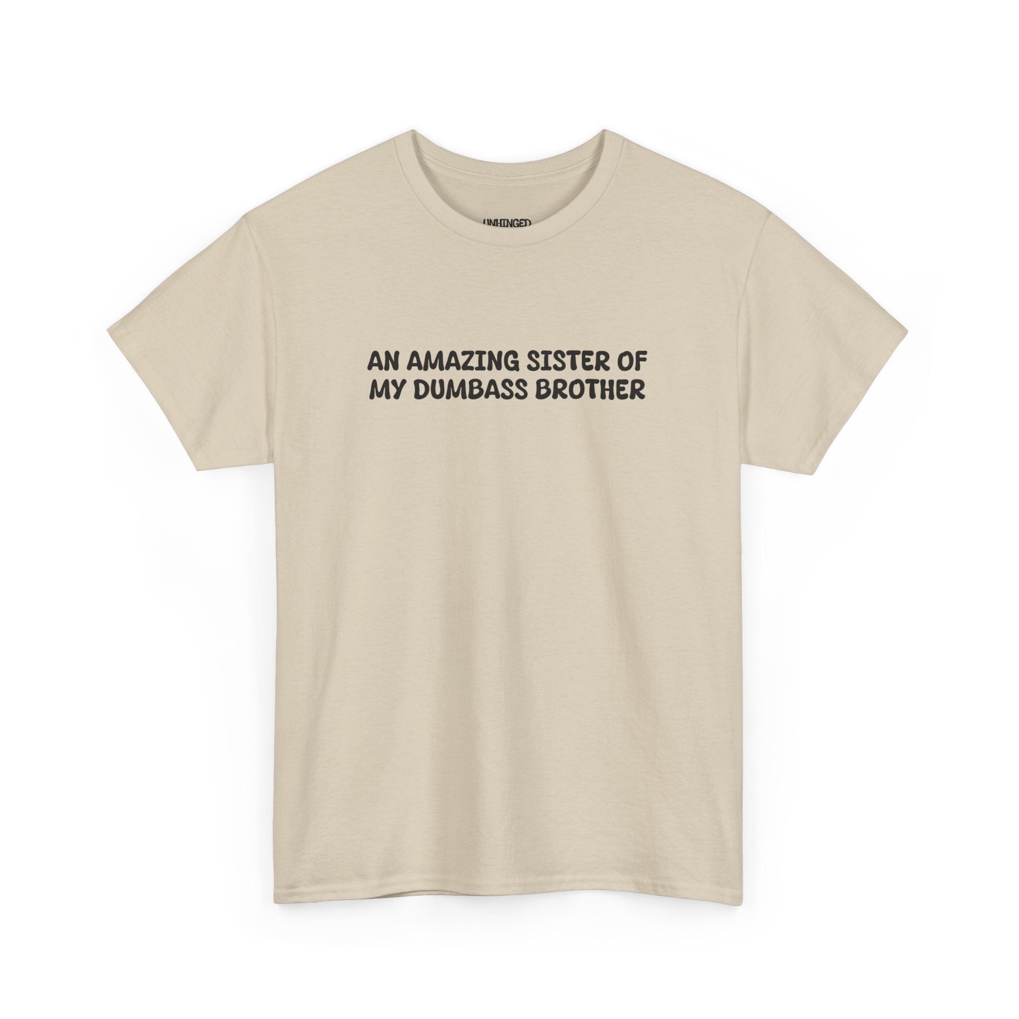 An Amazing Sister Of My Dumbass Brother T-shirt