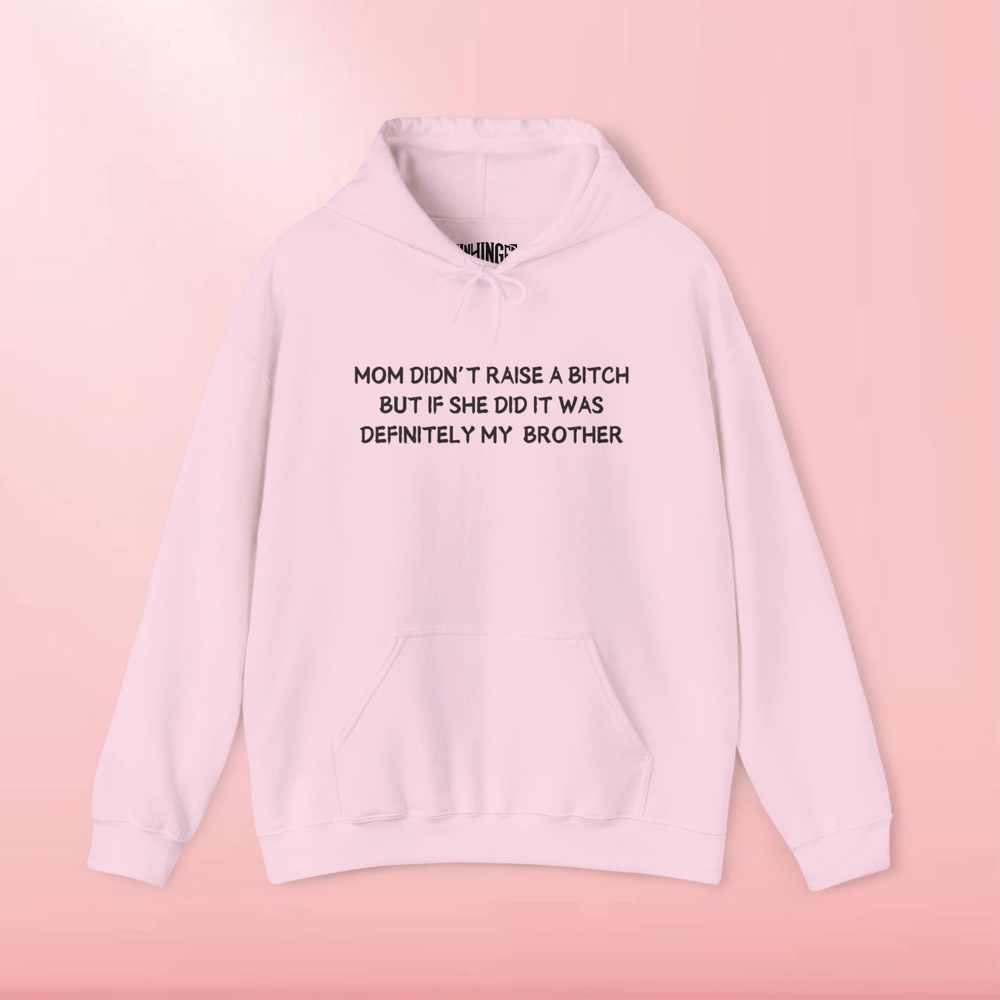 Mom didn't Raise A Bitch But If She Did It Was Definitely My Brother Hoodie