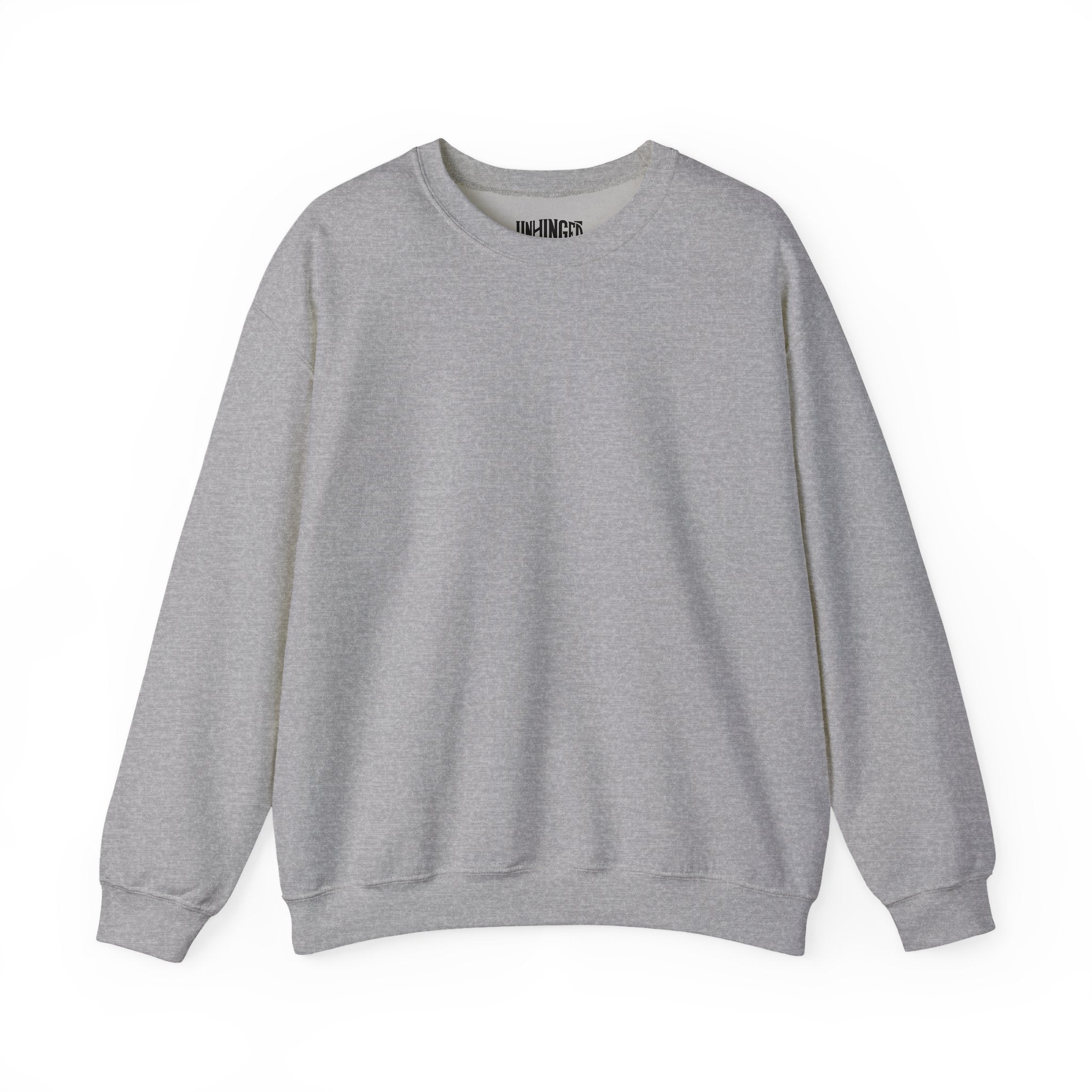 Plain Shirt Crewneck Sweatshirt