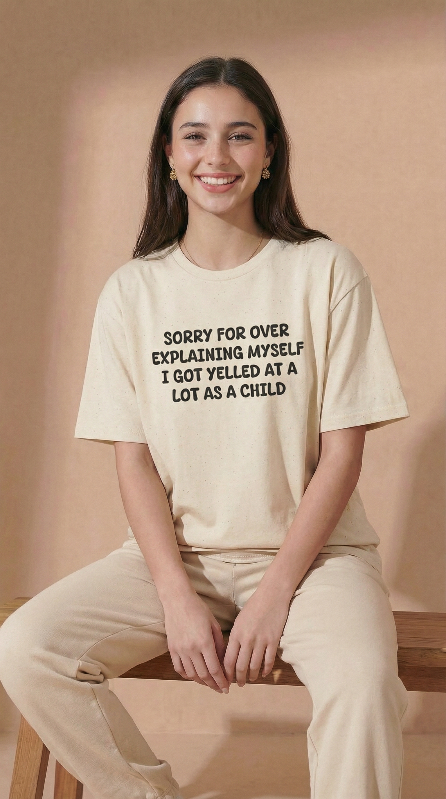 Sorry For Over Explaining Myself I Got Yelled At A Lot As A Child T-Shirt