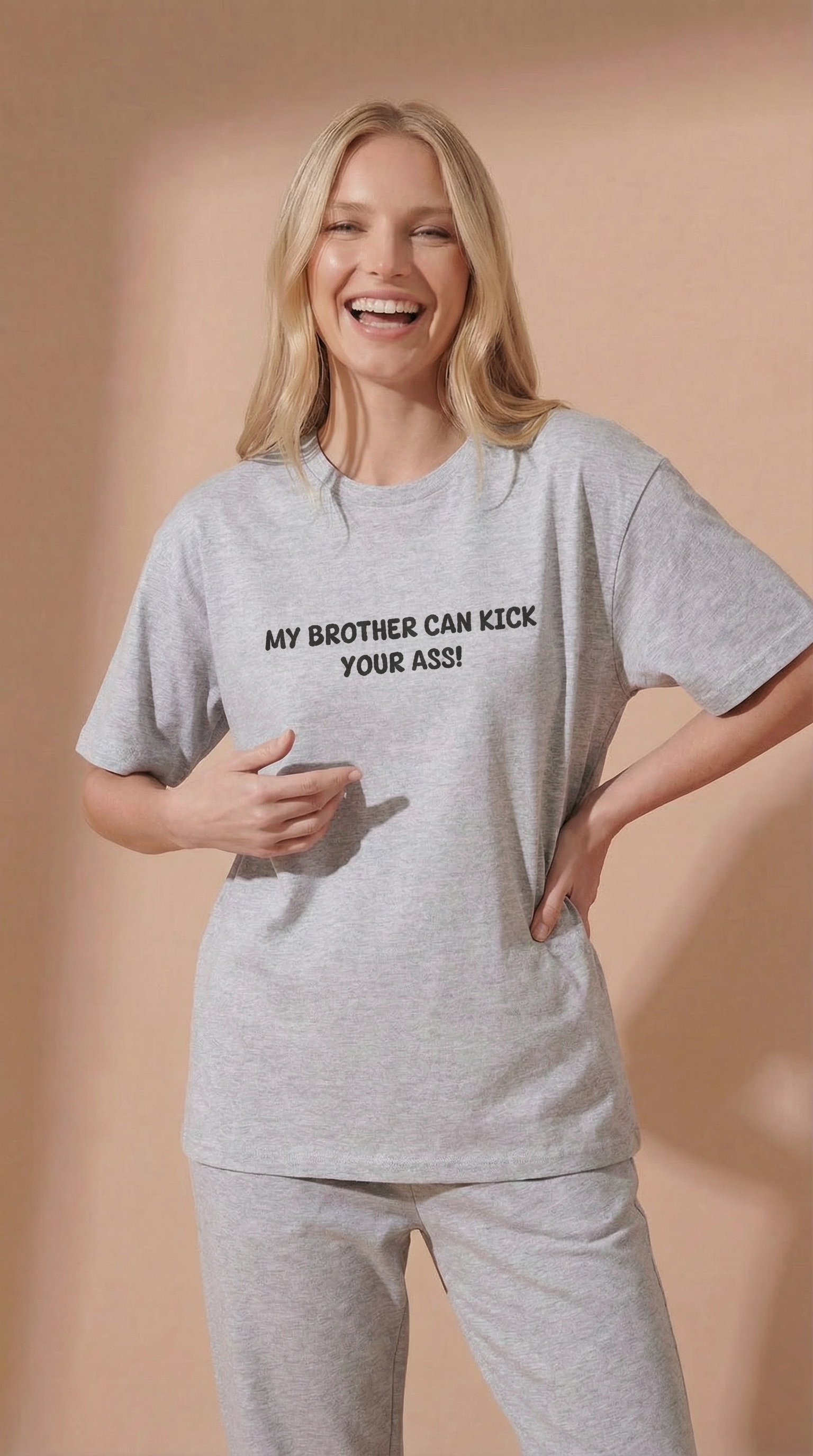 My Brother Can Kick Your Ass T-shirt