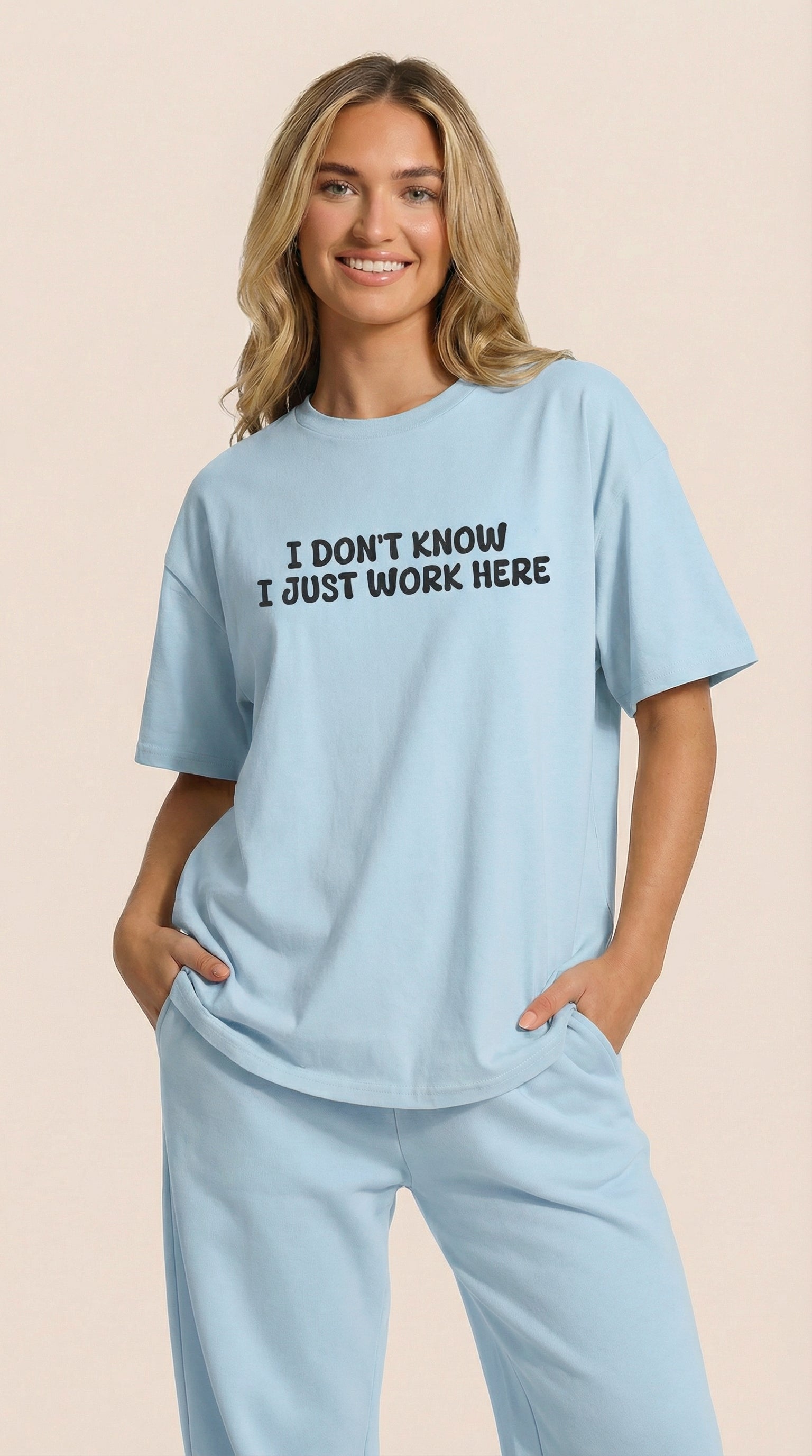 I Don't Know I Just Work Here T-shirt