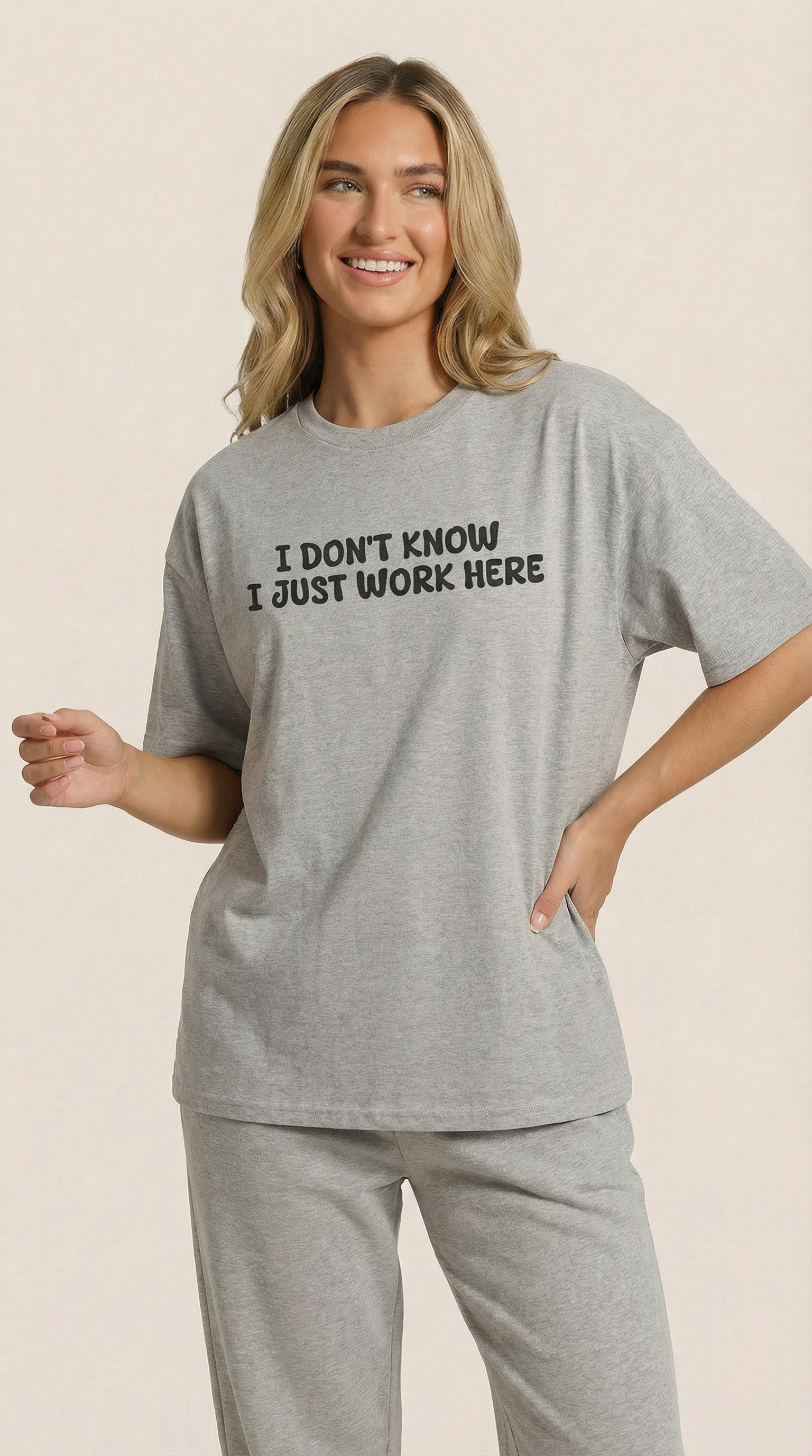 I Don't Know I Just Work Here T-shirt