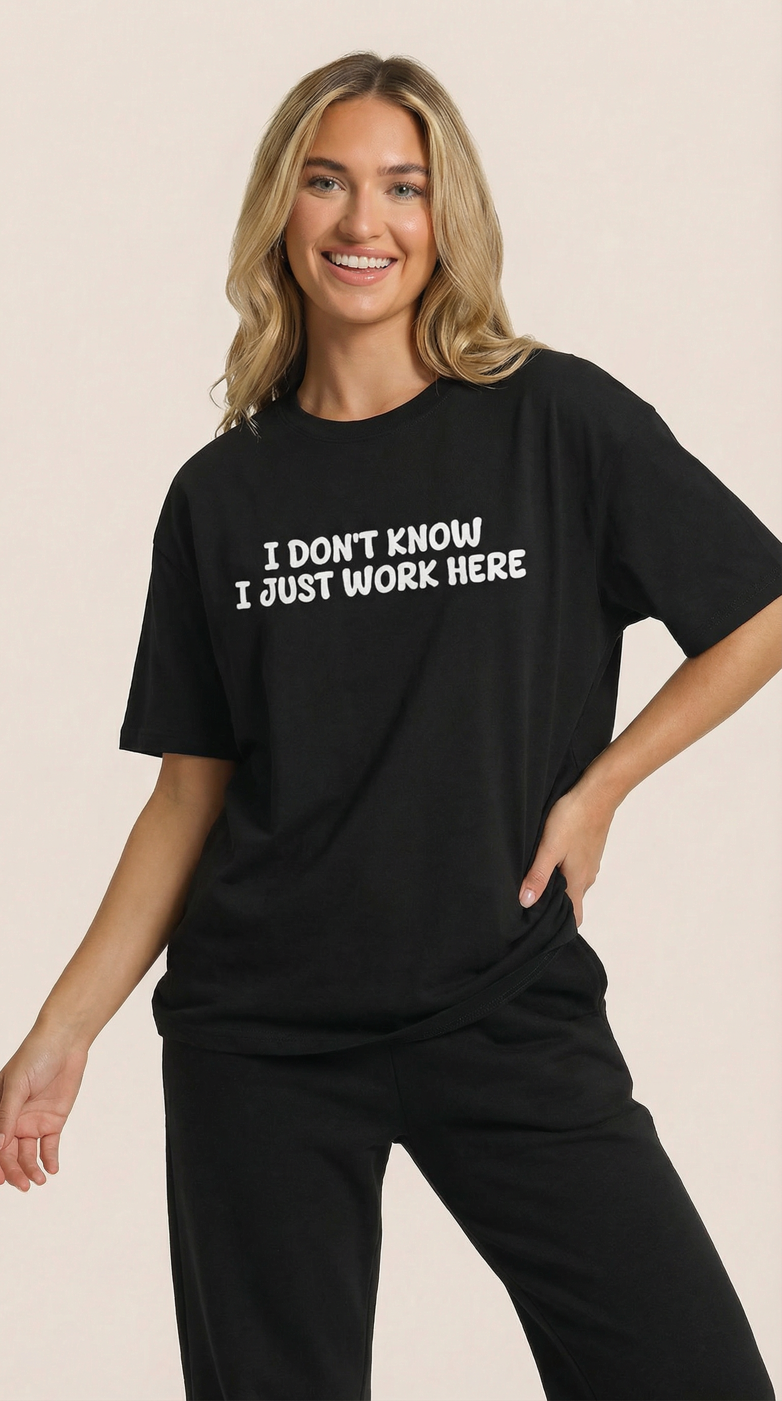 I Don't Know I Just Work Here T-shirt