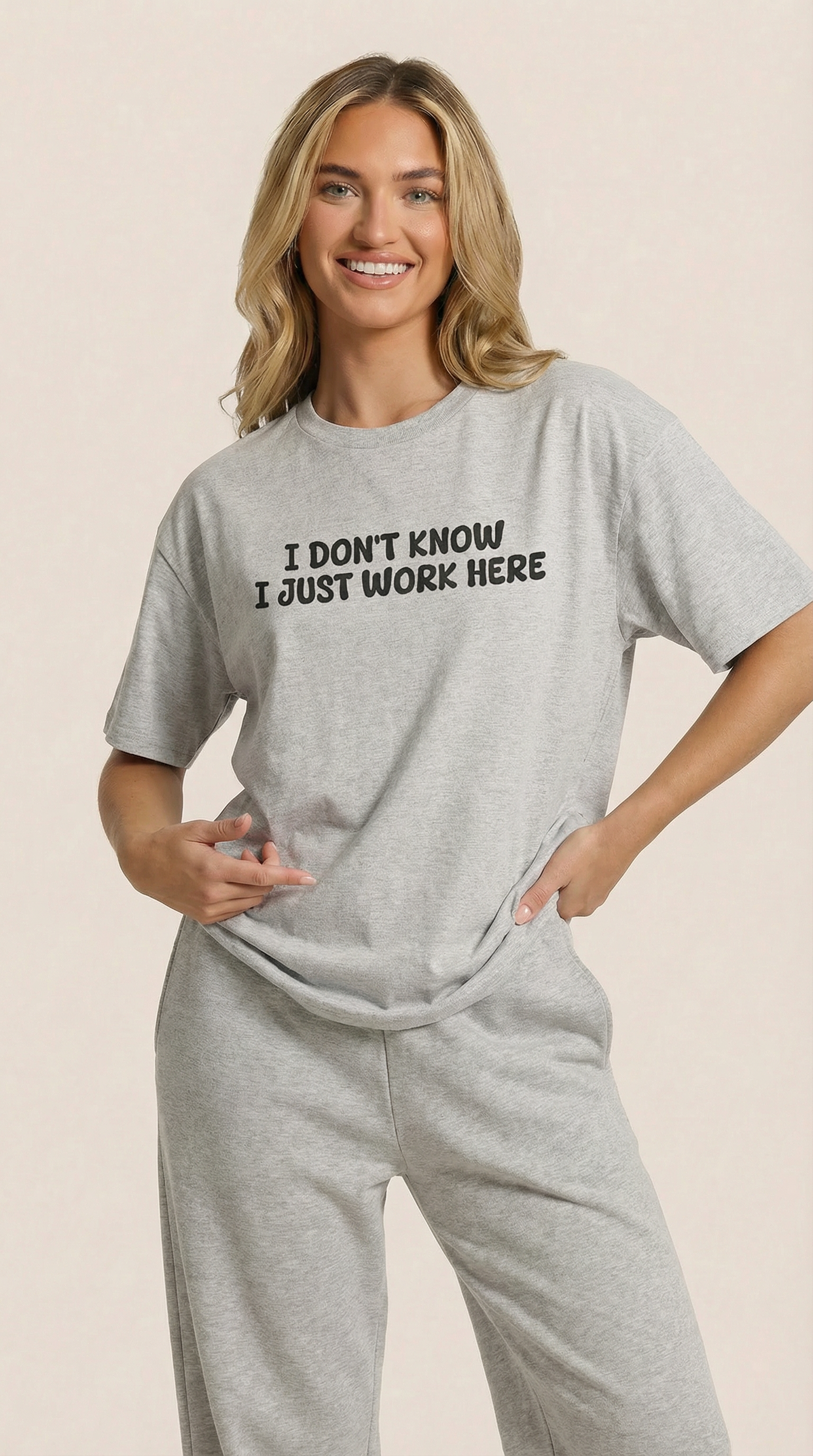 I Don't Know I Just Work Here T-shirt