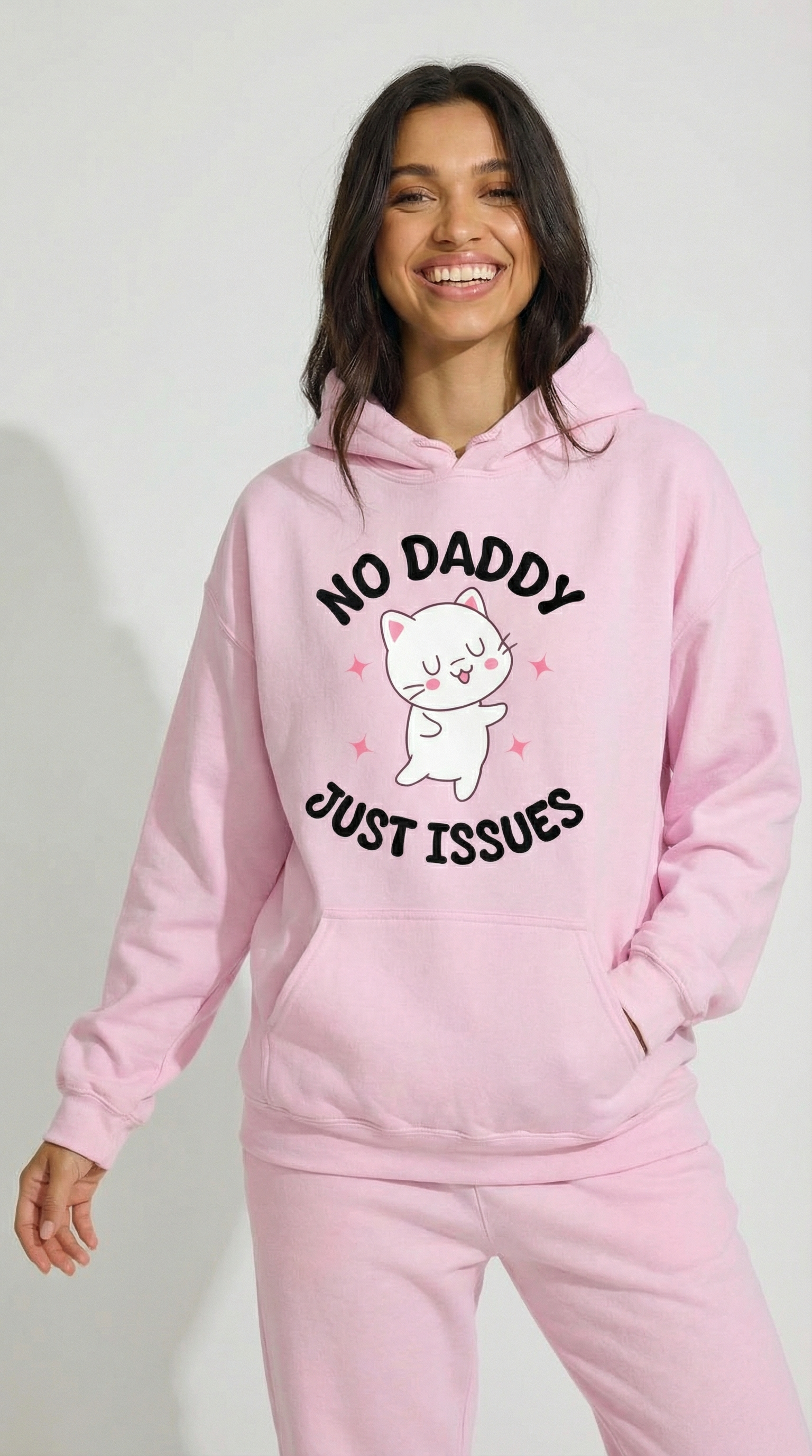 NO DADDY JUST ISSUES Hoodie