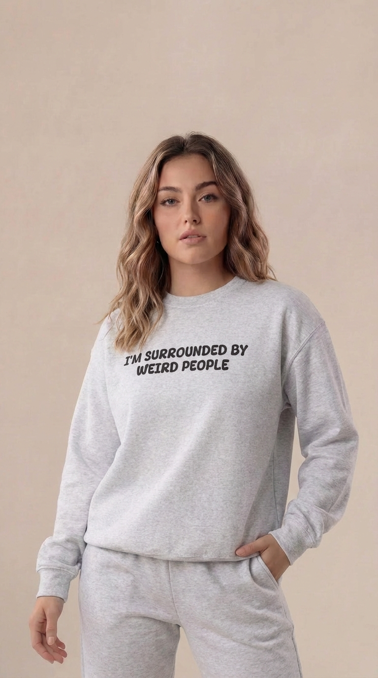 I'M SURROUNDED BY WEIRD PEOPLE Sweatshirt