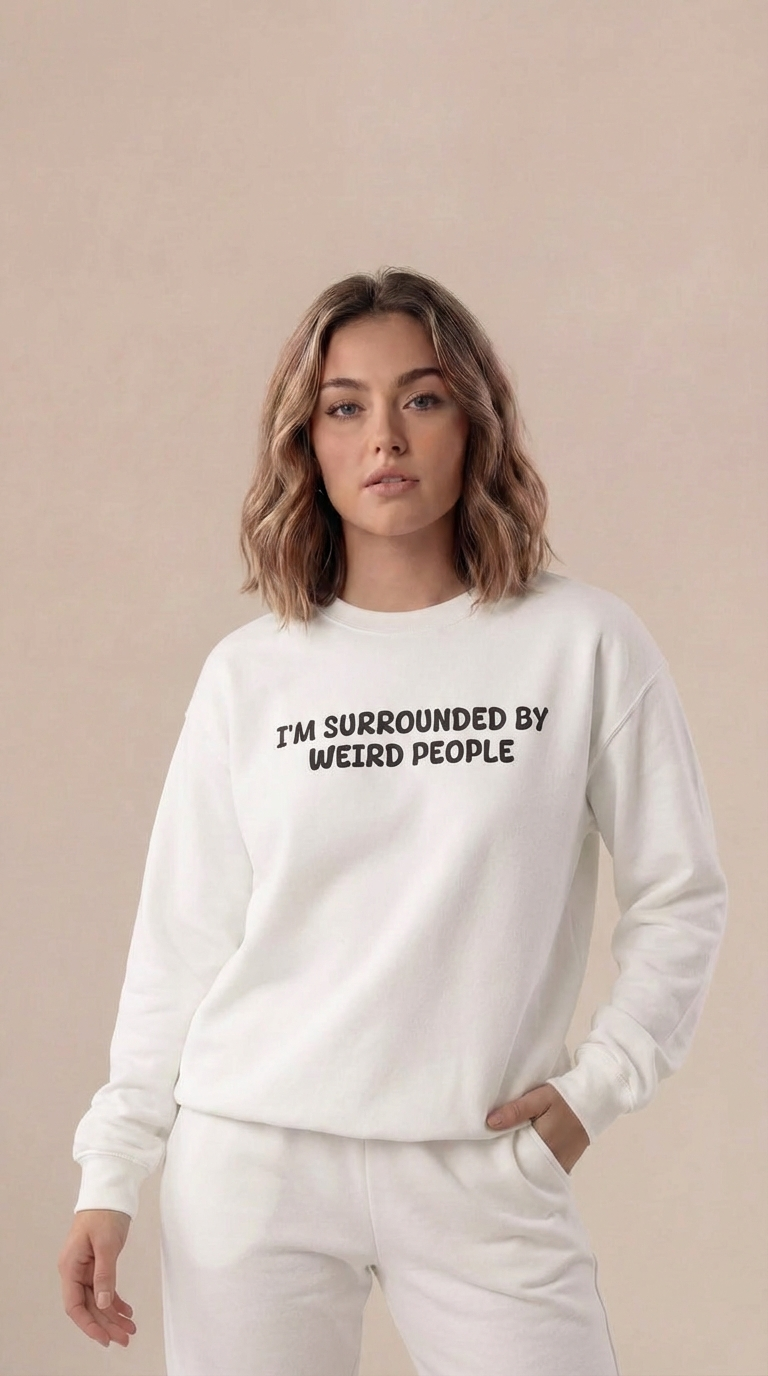 I'M SURROUNDED BY WEIRD PEOPLE Sweatshirt