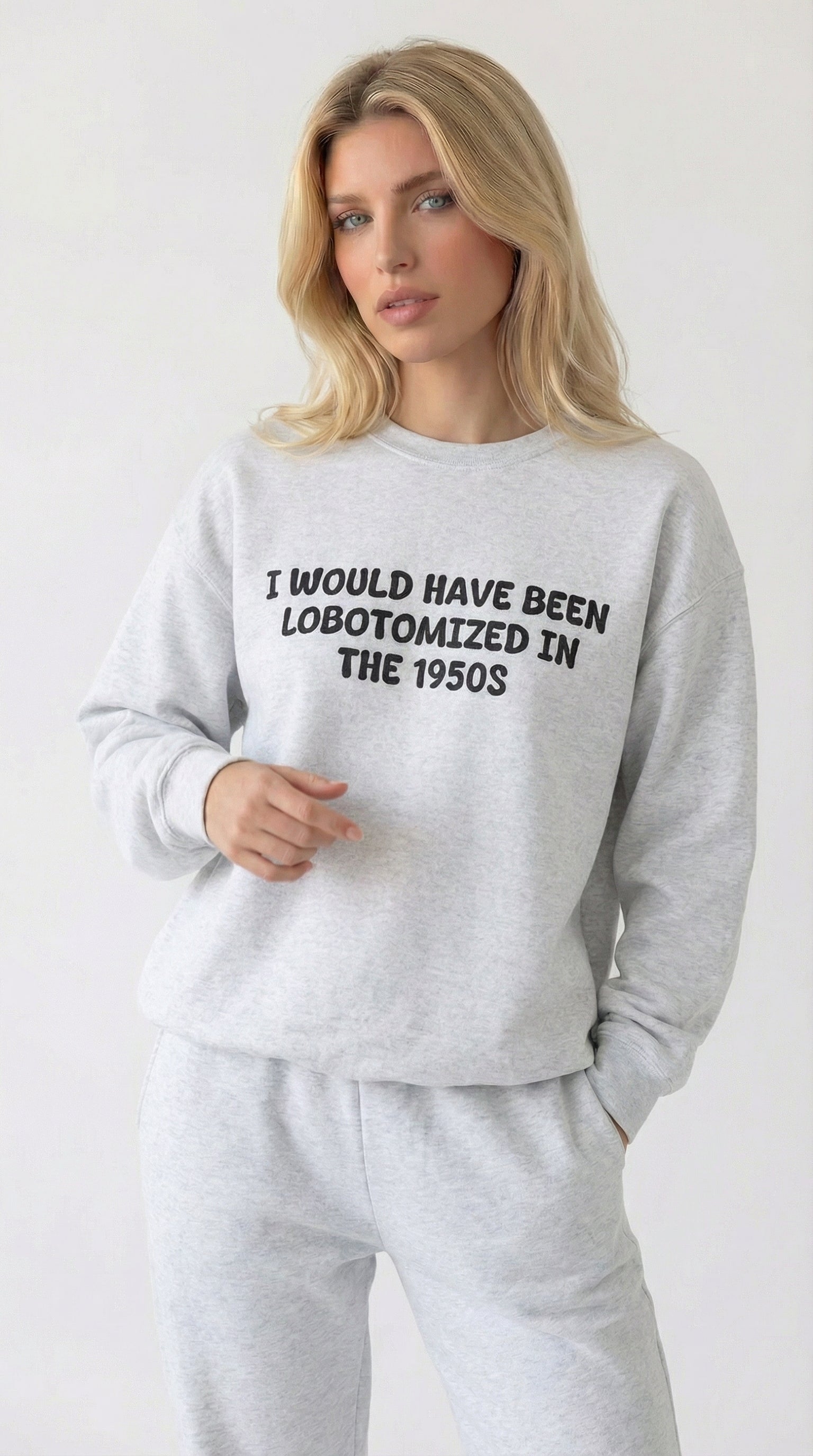 Lobotomized in the 1950s Sweatshirt