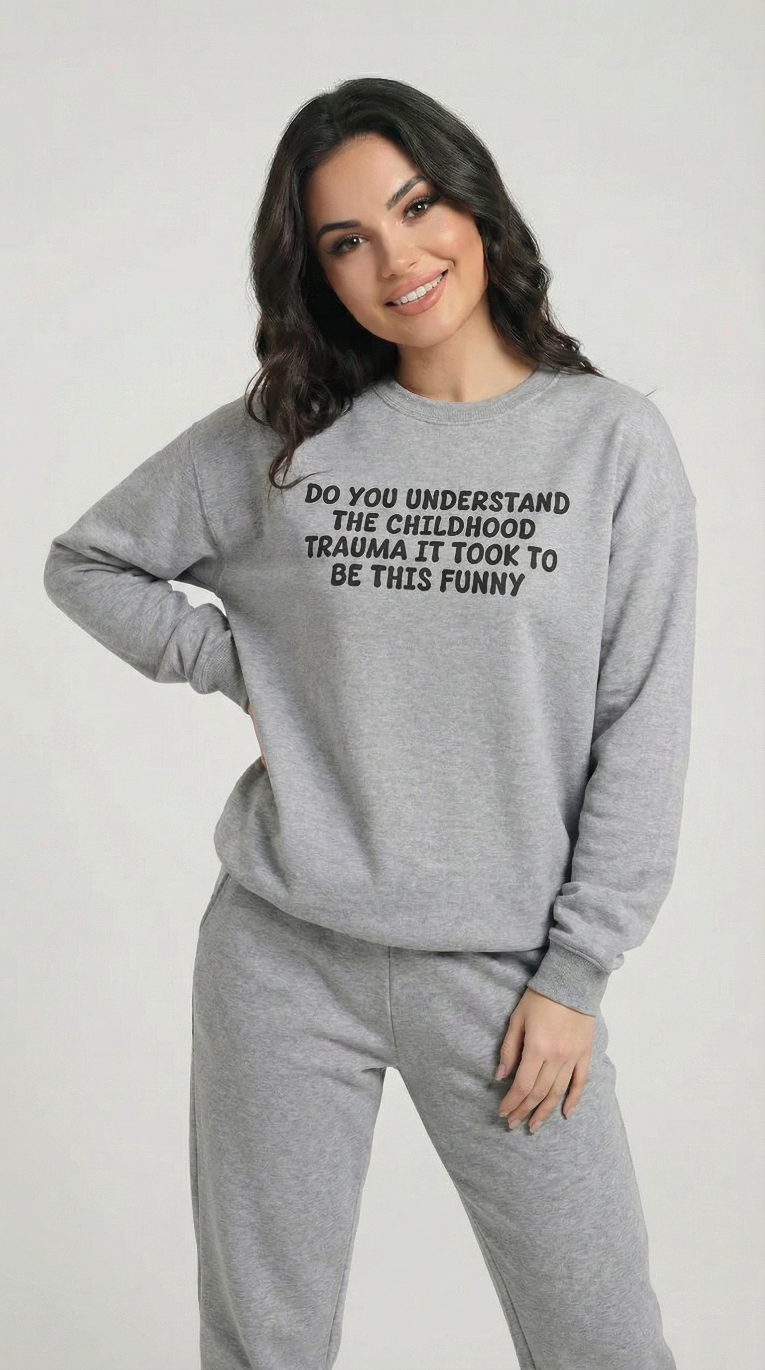 Do You Understand The Childhood Trauma It Took To Be This Funny Sweatshirt