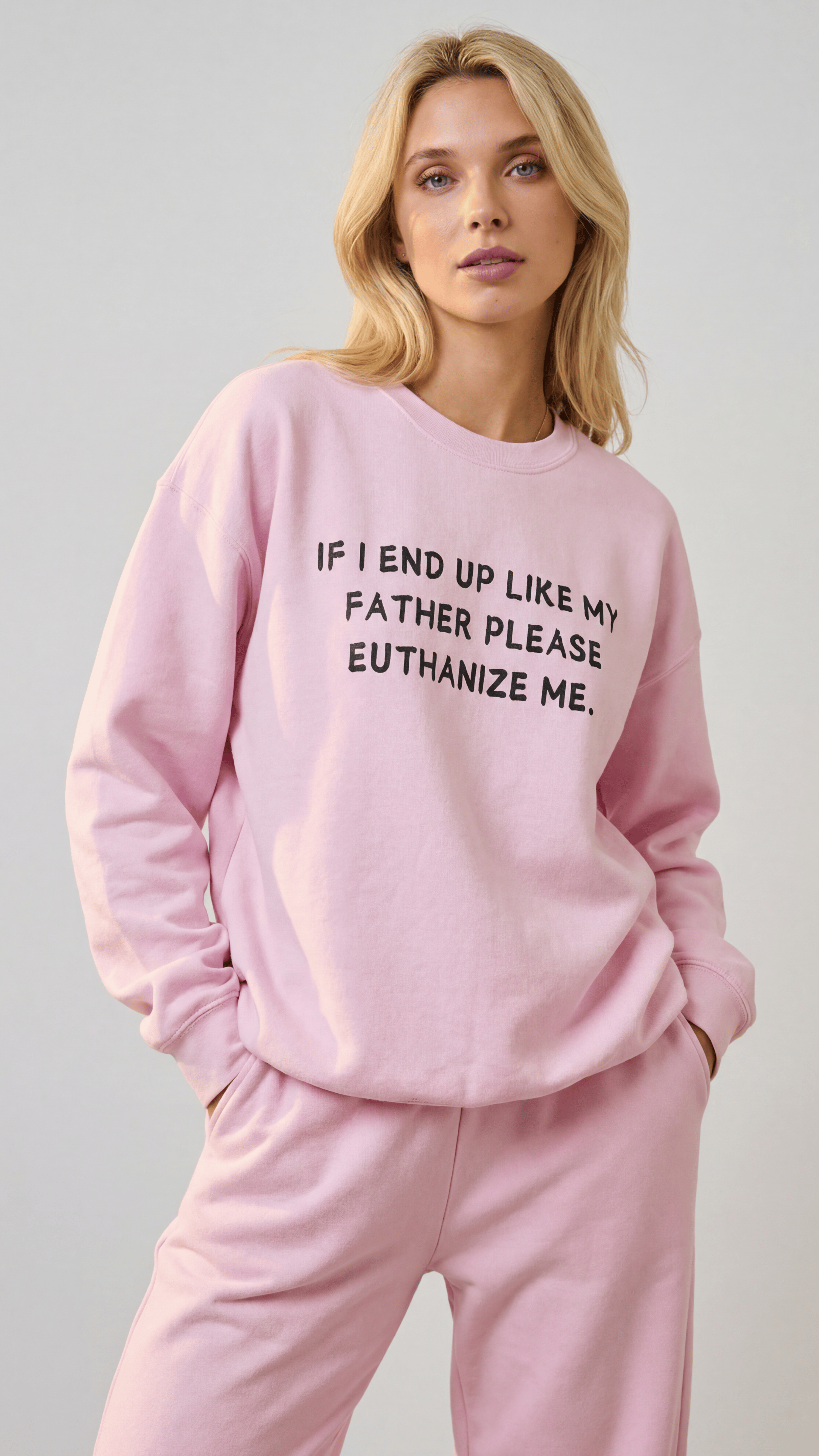 Euthanize Me Father Sweatshirt
