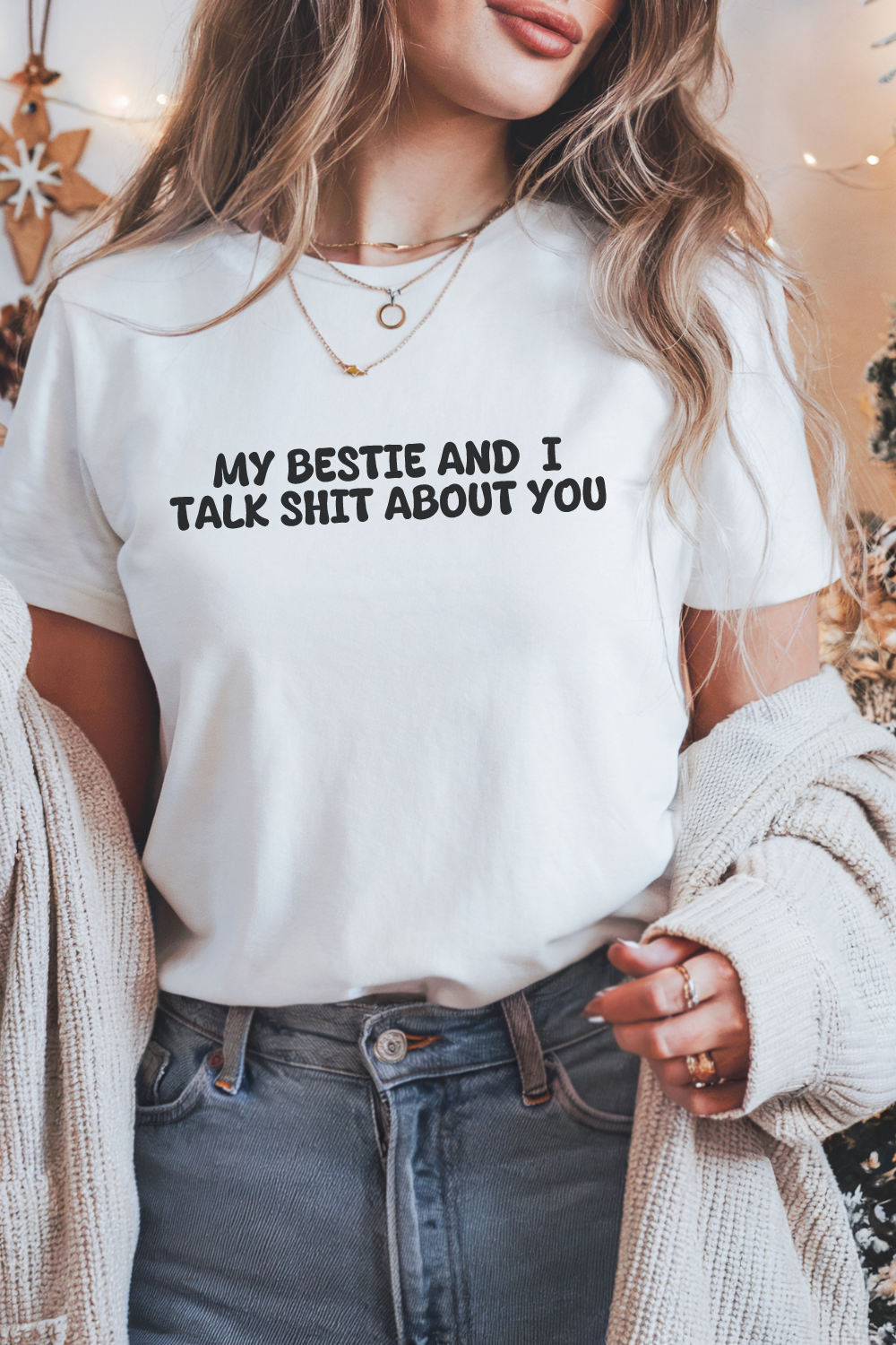 My Bestie and I Talk Shit about You T-shirt