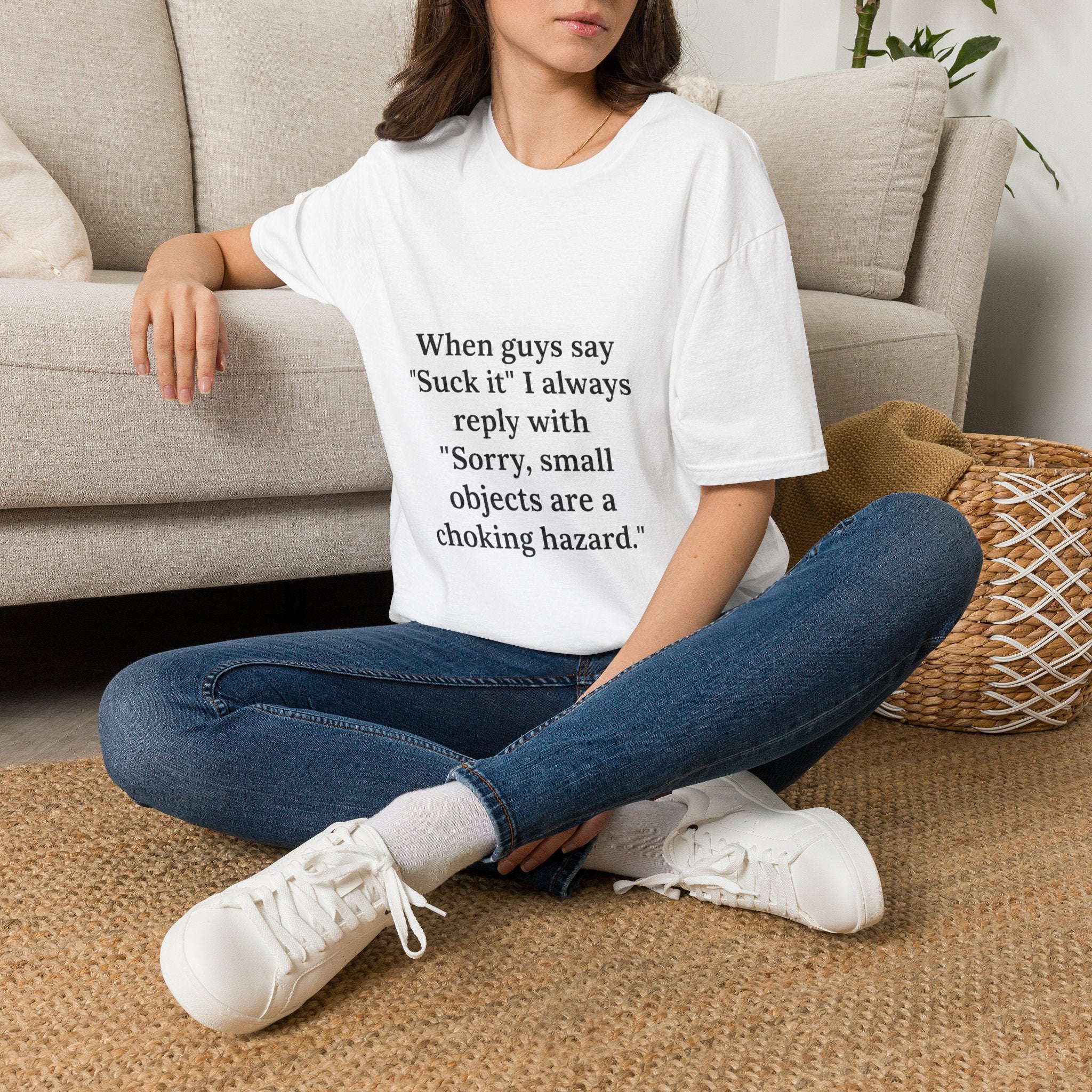 When Guys Say Suck It - Funny T-Shirt