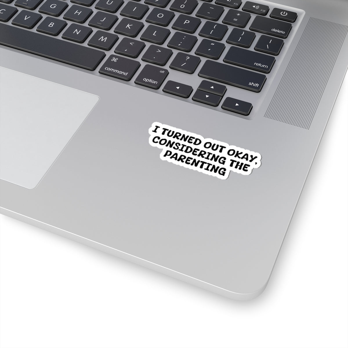 I Turned Out Okay, Sticker