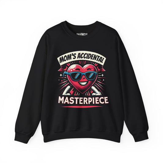 Accidental Masterpiece™ (Black)Crewneck Sweatshirt