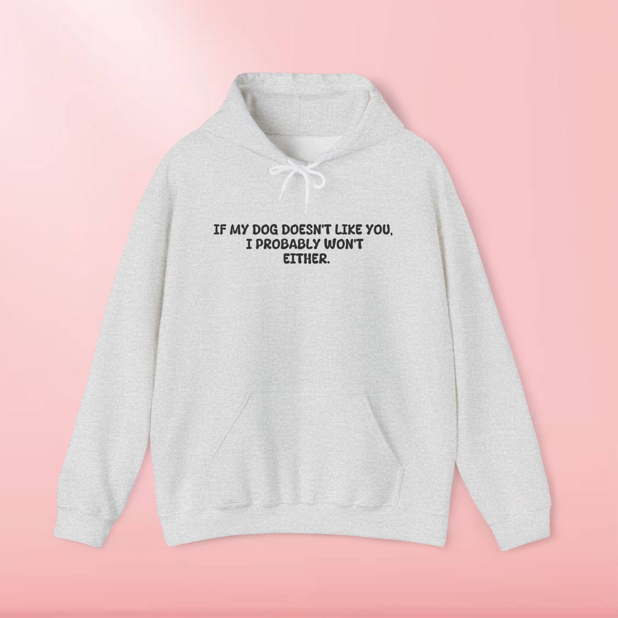 If My Dog Doesn't Like You I Probably Won't Either Hoodie