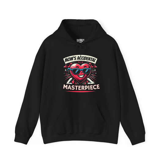 Accidental Masterpiece™ (Black)Crewneck Sweatshirt™ Hooded Sweatshirt