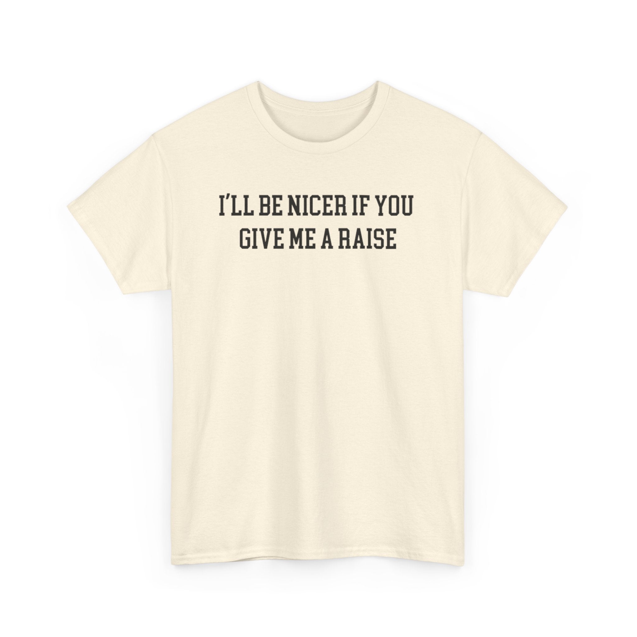 I'll Be Nicer If you give me a Raise T-shirt