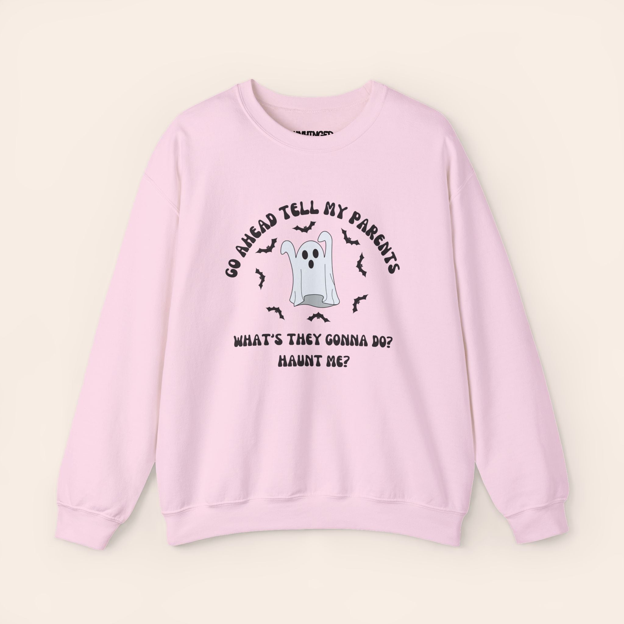 Go Ahead Tell My Parents What They Gonna Do Haunt Me Sweatshirt