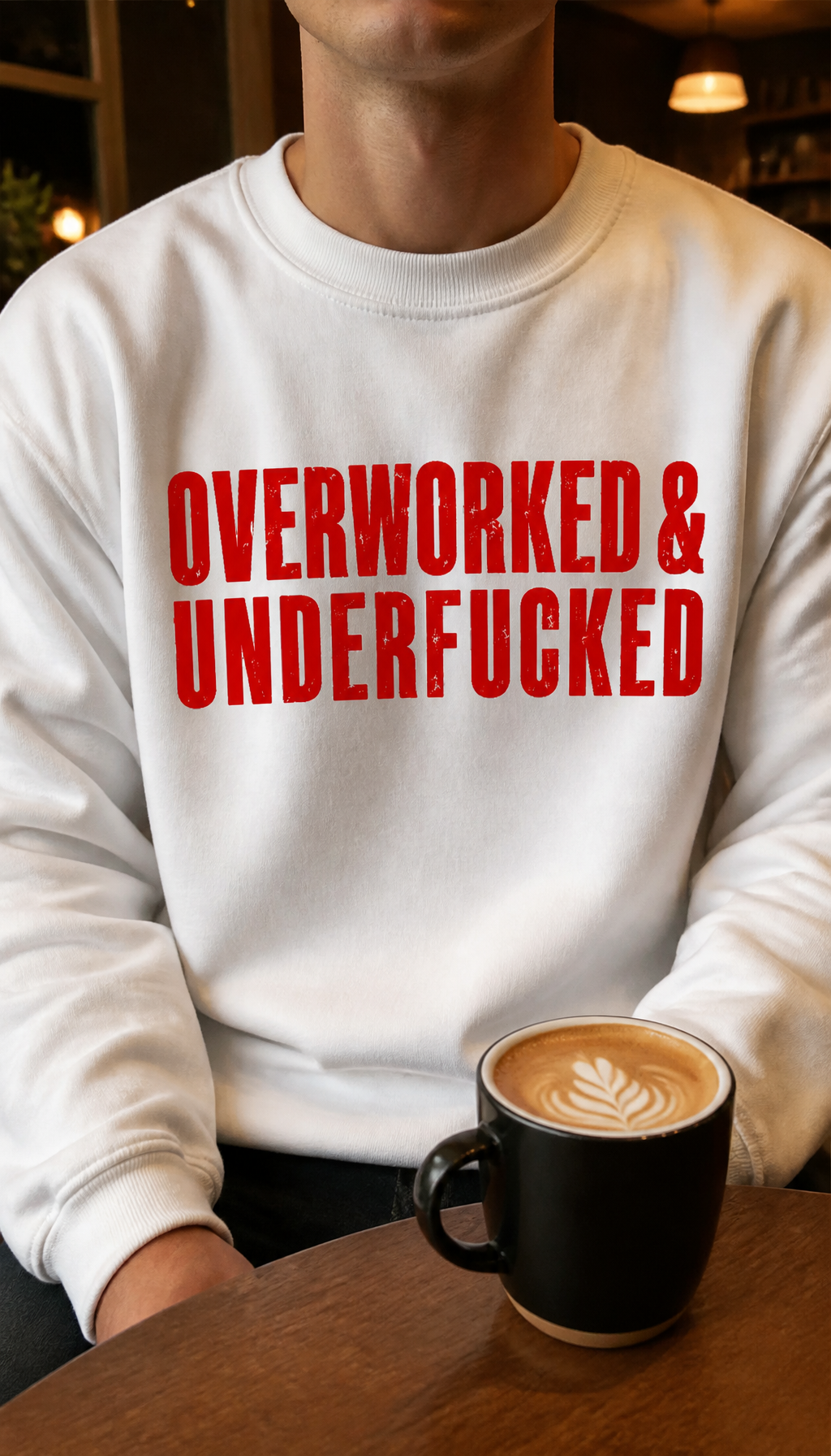 Overworked Men's lifestyle