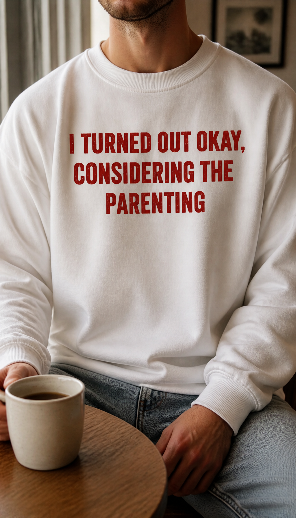 I turned out okay, considering the Men's lifestyle