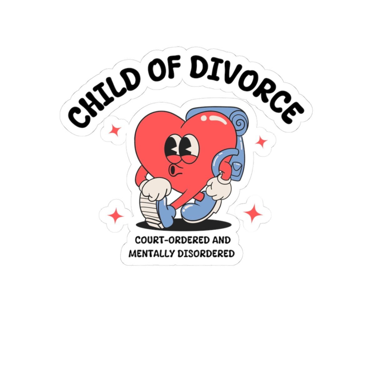 Child Of Divorce, Sticker