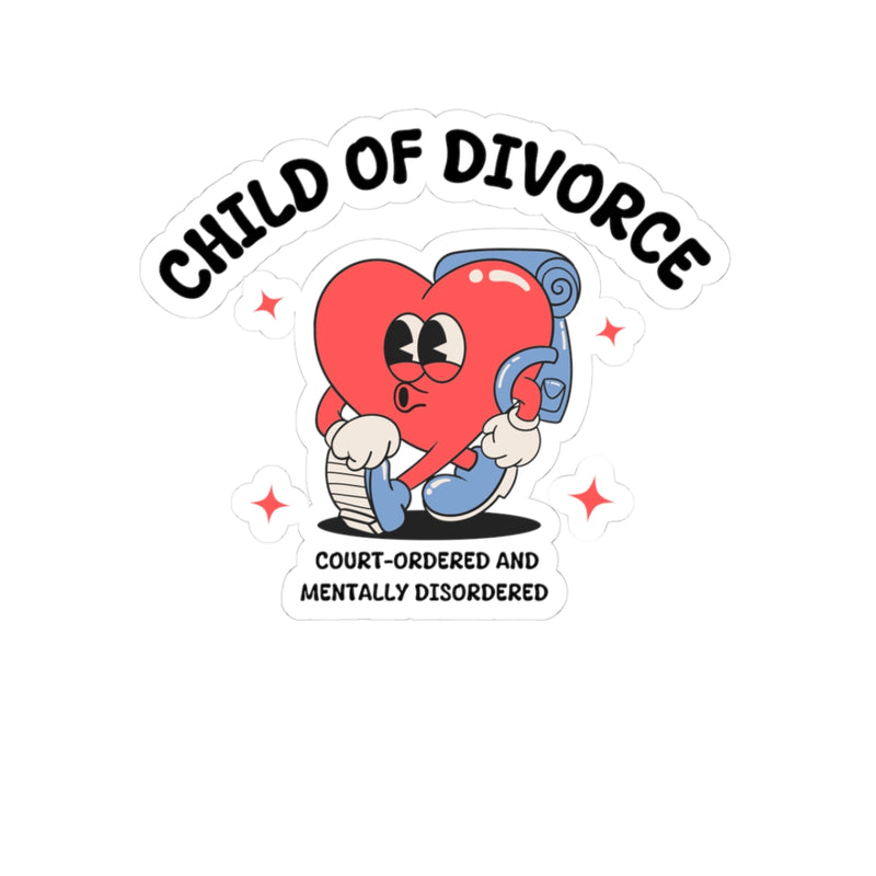 Child Of Divorce, Sticker