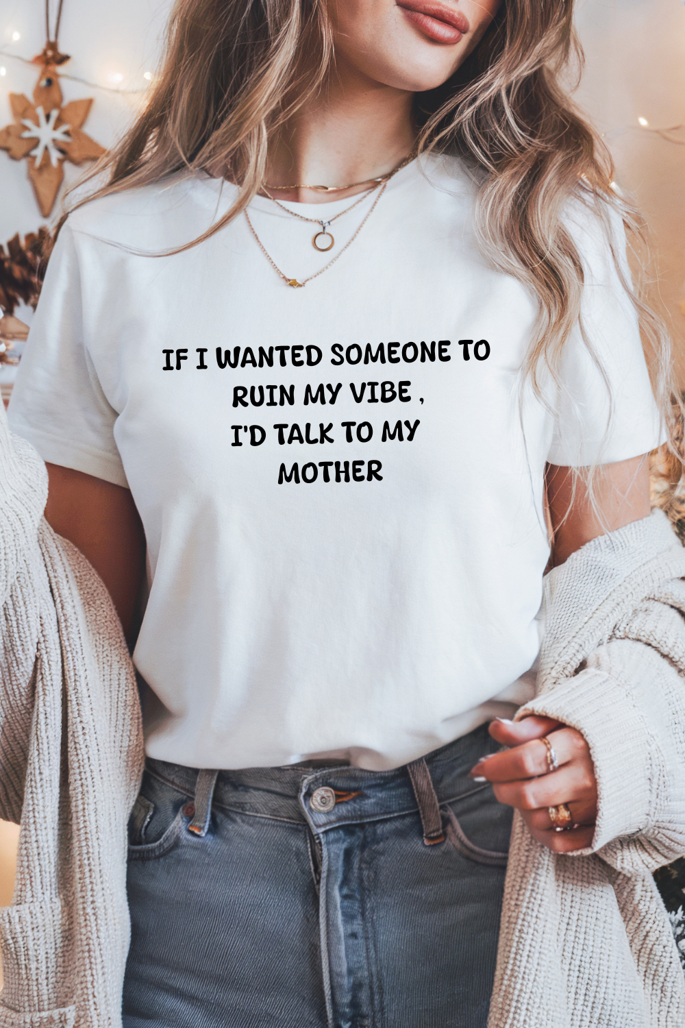 Ruin My Vibe Mom T-shirt