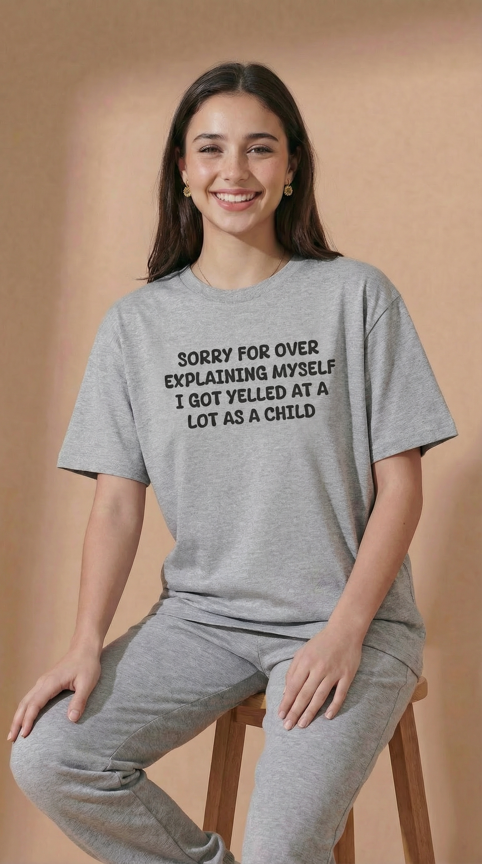 Sorry For Over Explaining Myself I Got Yelled At A Lot As A Child T-Shirt