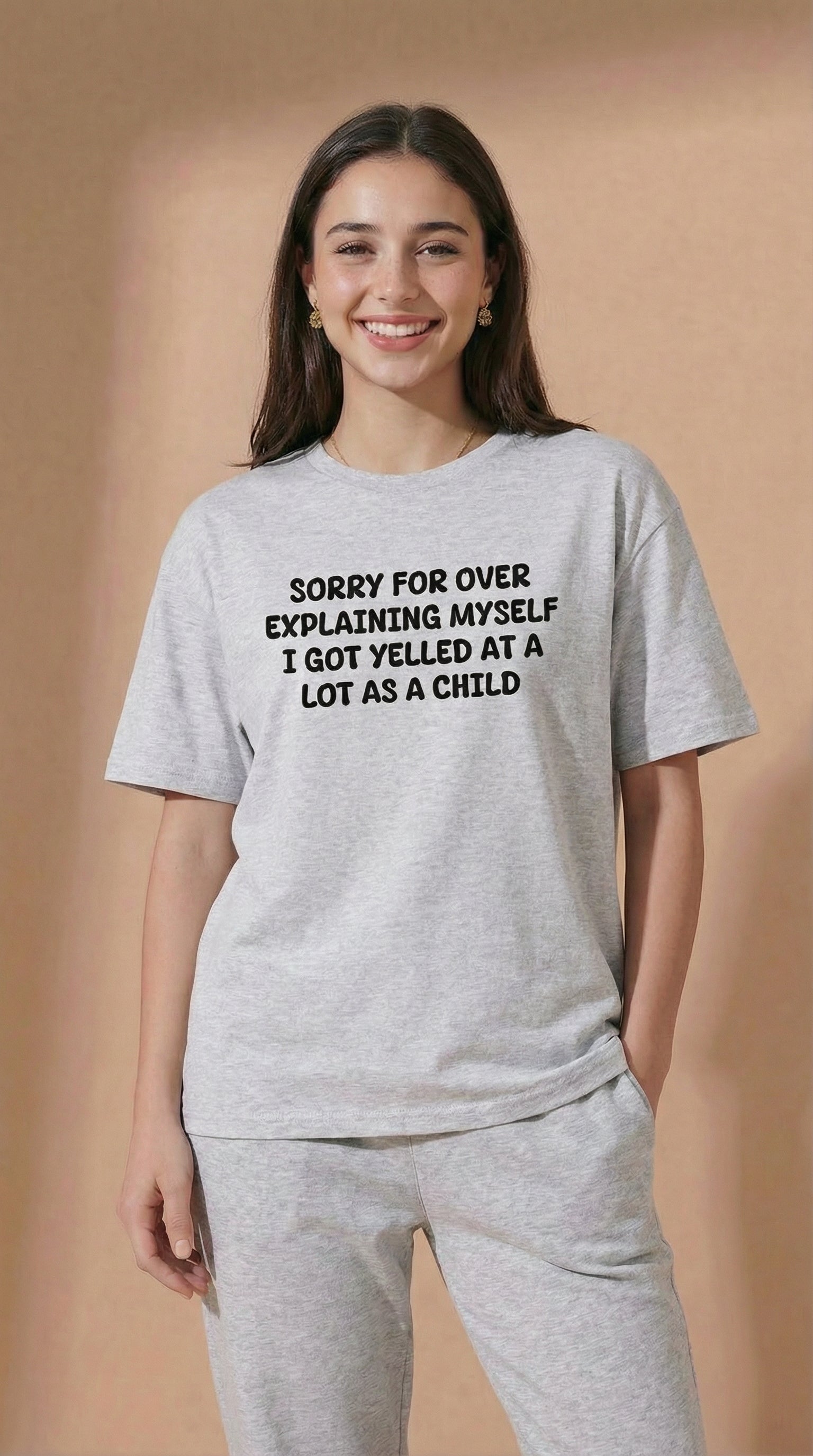 Sorry For Over Explaining Myself I Got Yelled At A Lot As A Child T-Shirt