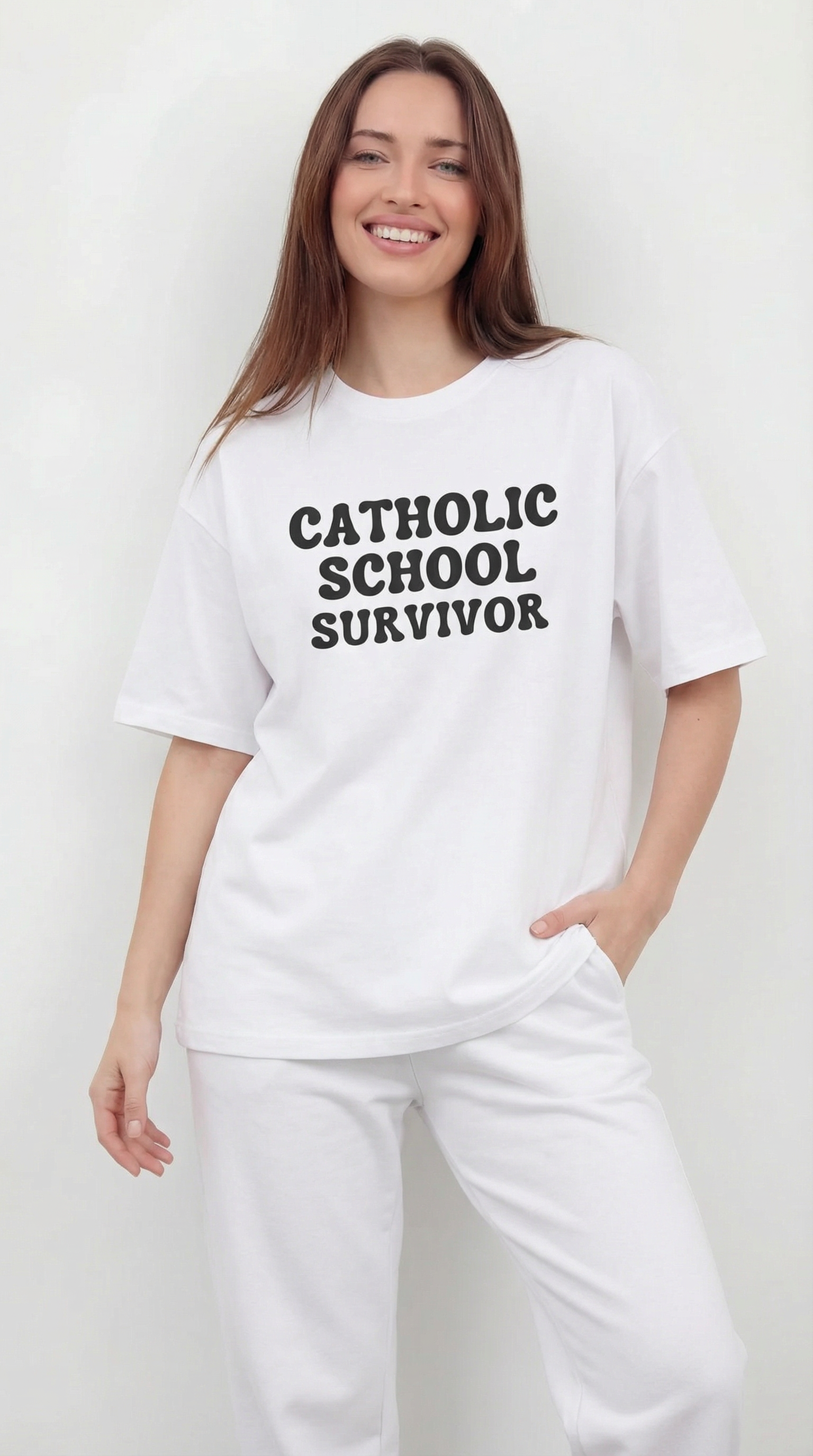 Catholic School Survivor T-shirt