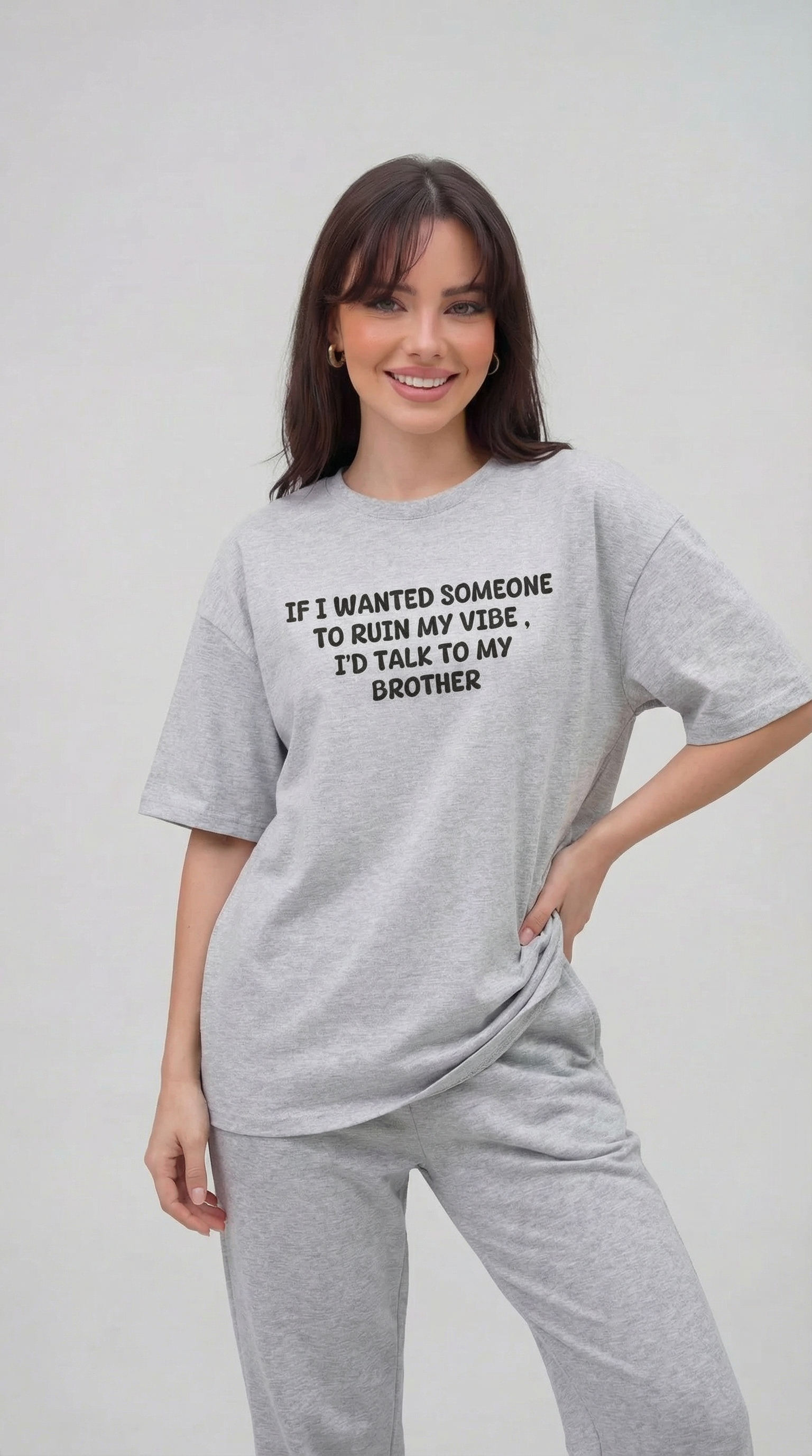 If I Wanted Someone To Ruin My Vibe, I’d Talk To My Brother T-Shirt