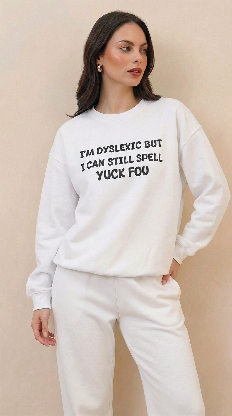 I'M Dyslexic Sweatshirt