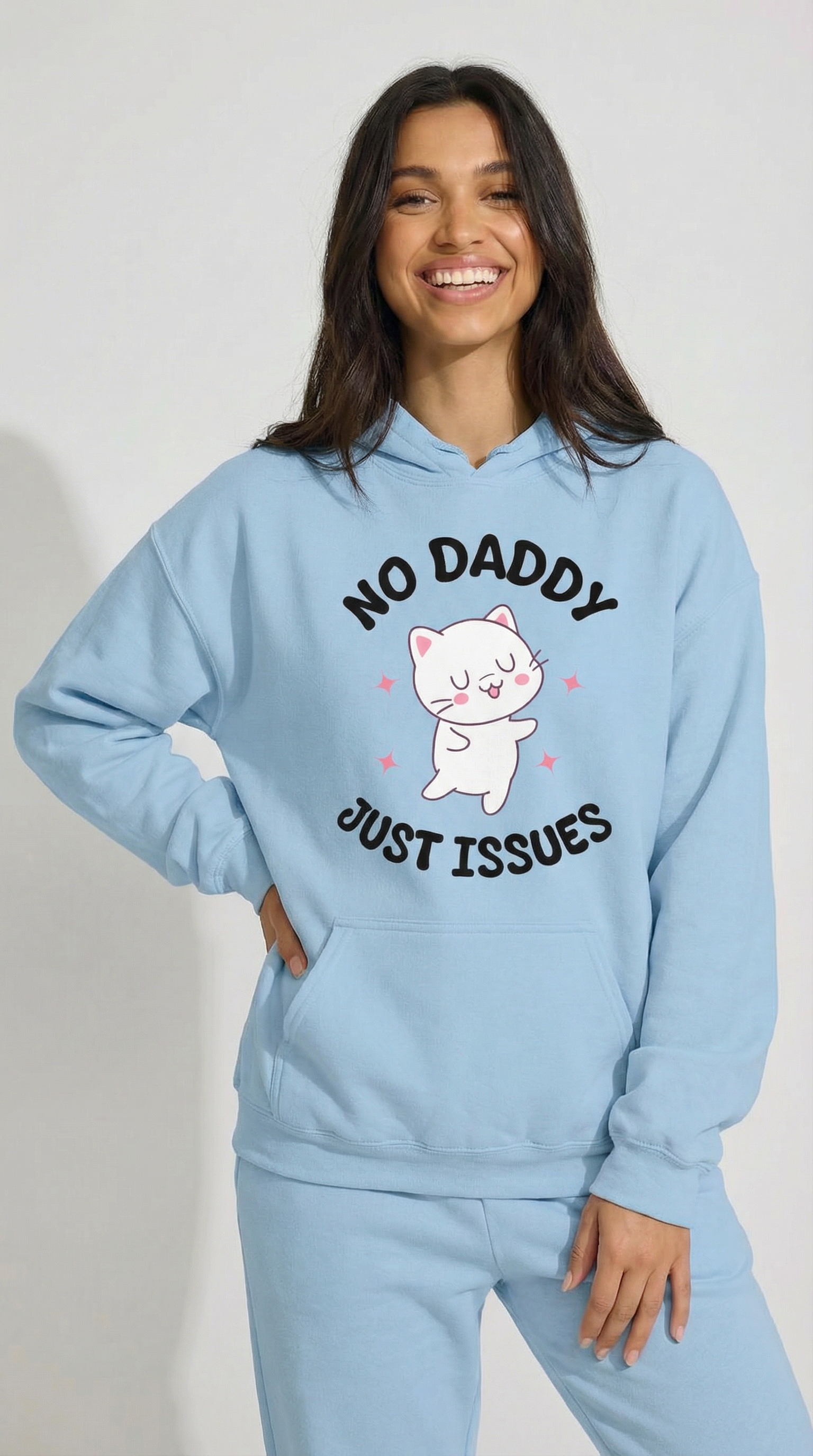 NO DADDY JUST ISSUES Hoodie
