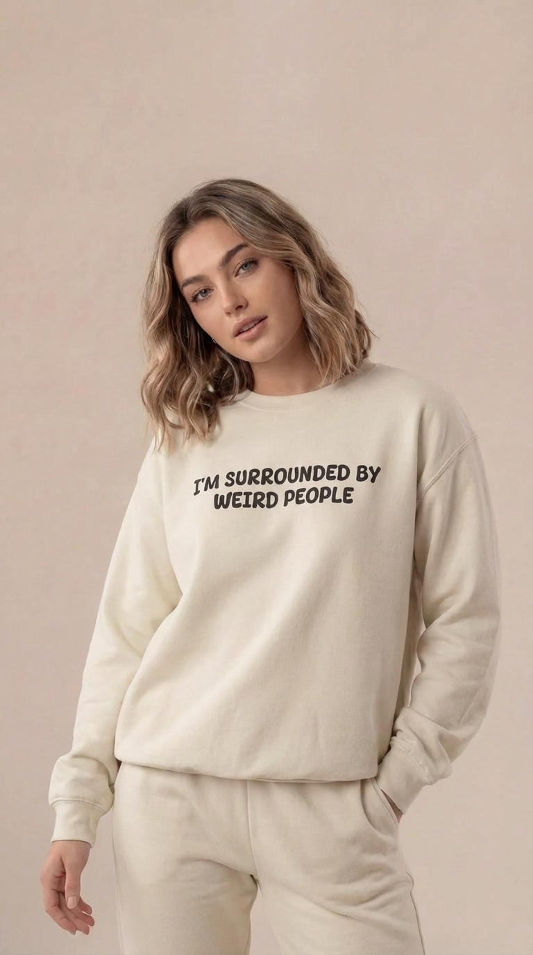 I'M SURROUNDED BY WEIRD PEOPLE Sweatshirt
