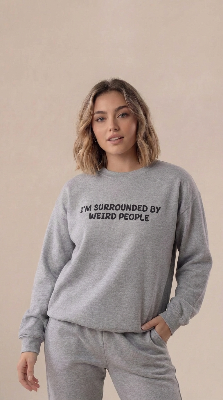 I'M SURROUNDED BY WEIRD PEOPLE Sweatshirt