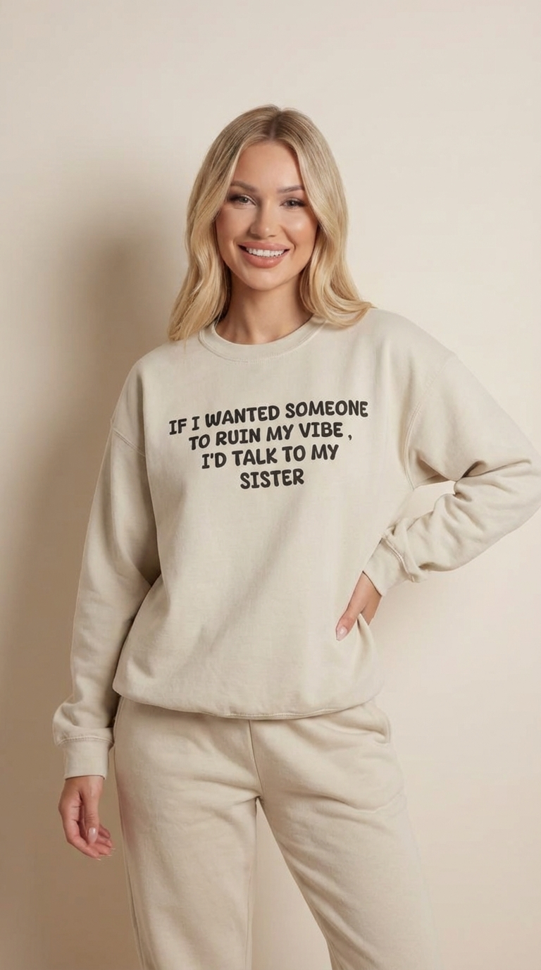 Ruin My Vibe (Sister) Sweatshirt