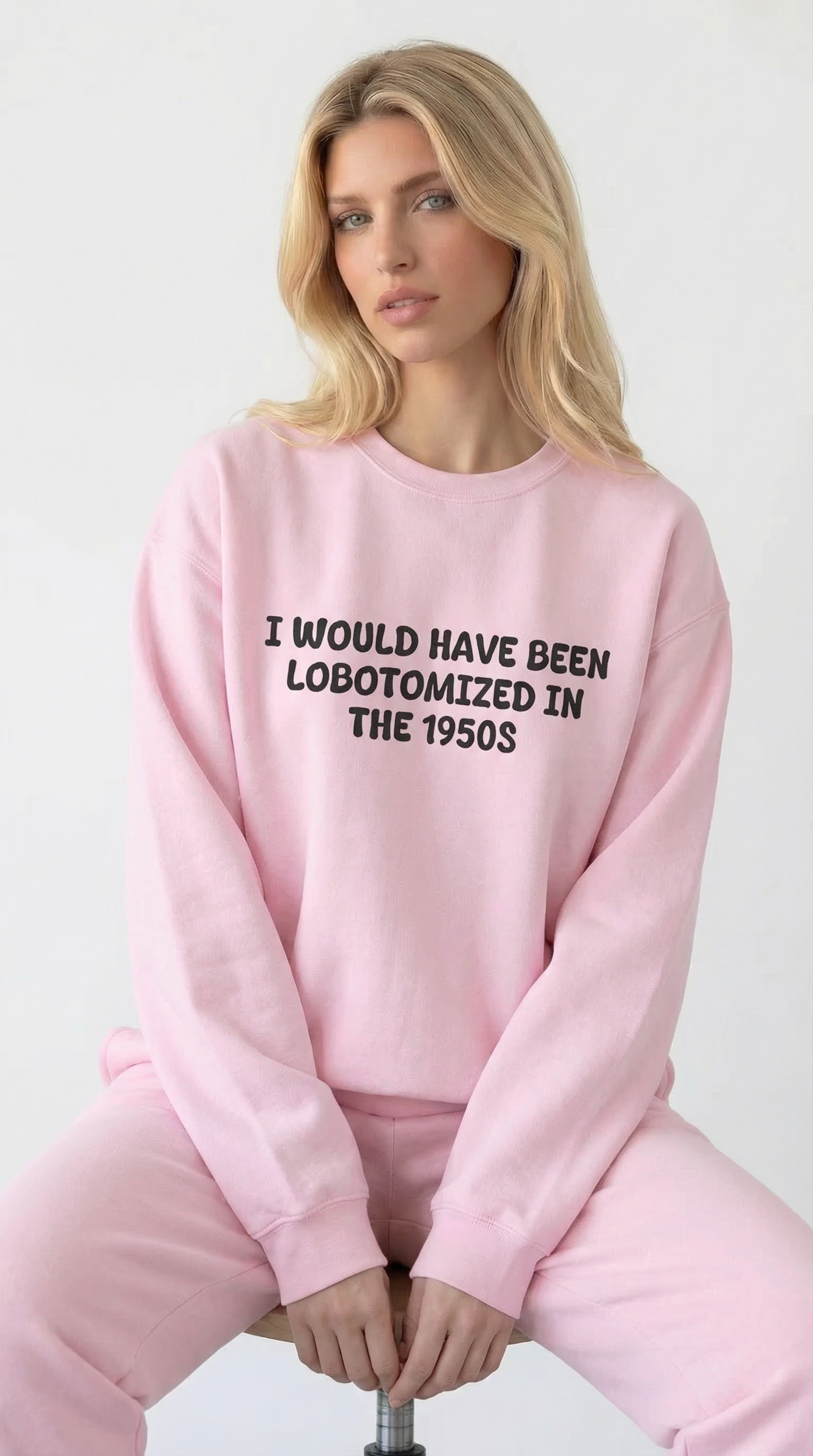 Lobotomized in the 1950s Sweatshirt