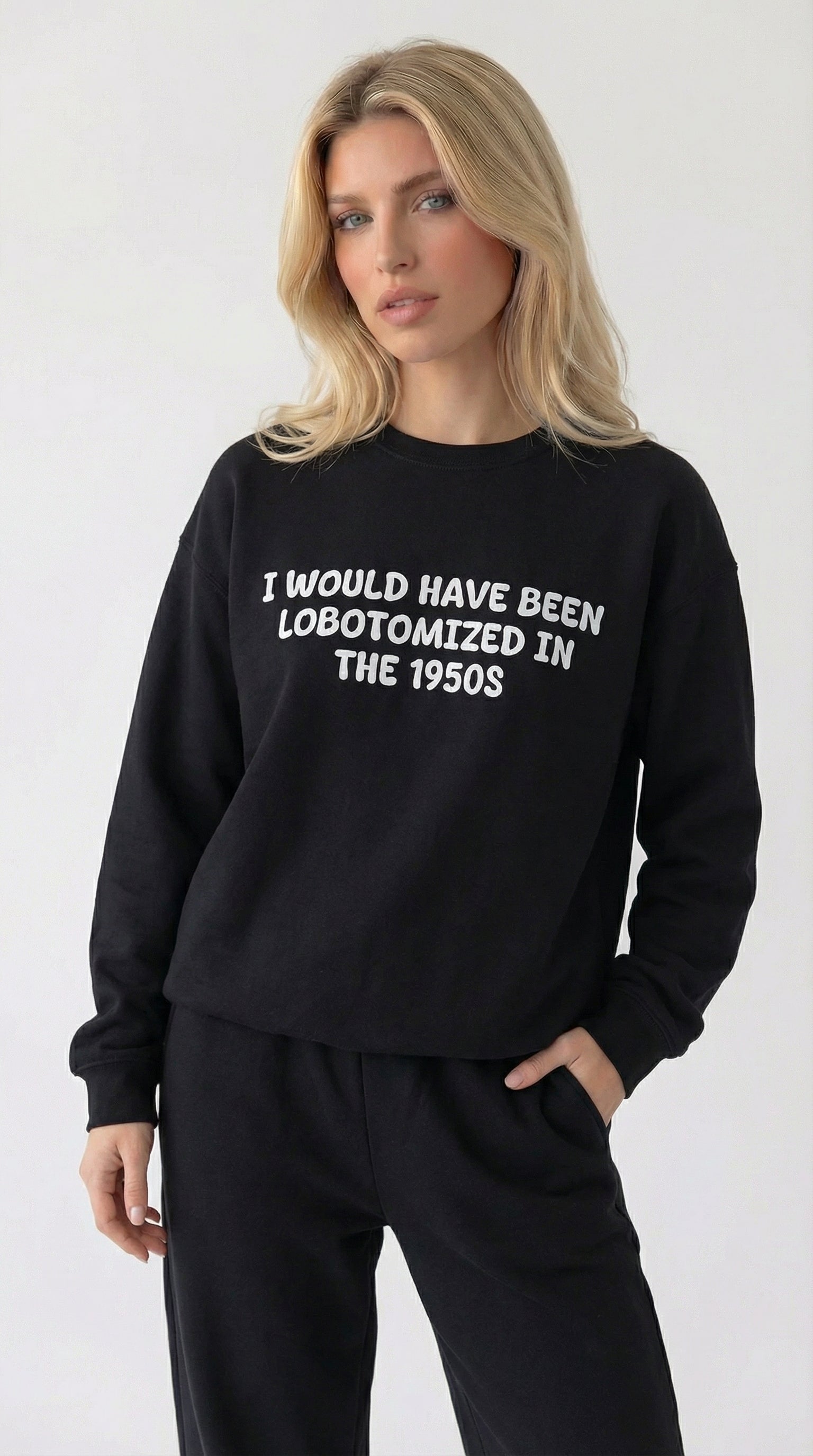 Lobotomized in the 1950s Sweatshirt