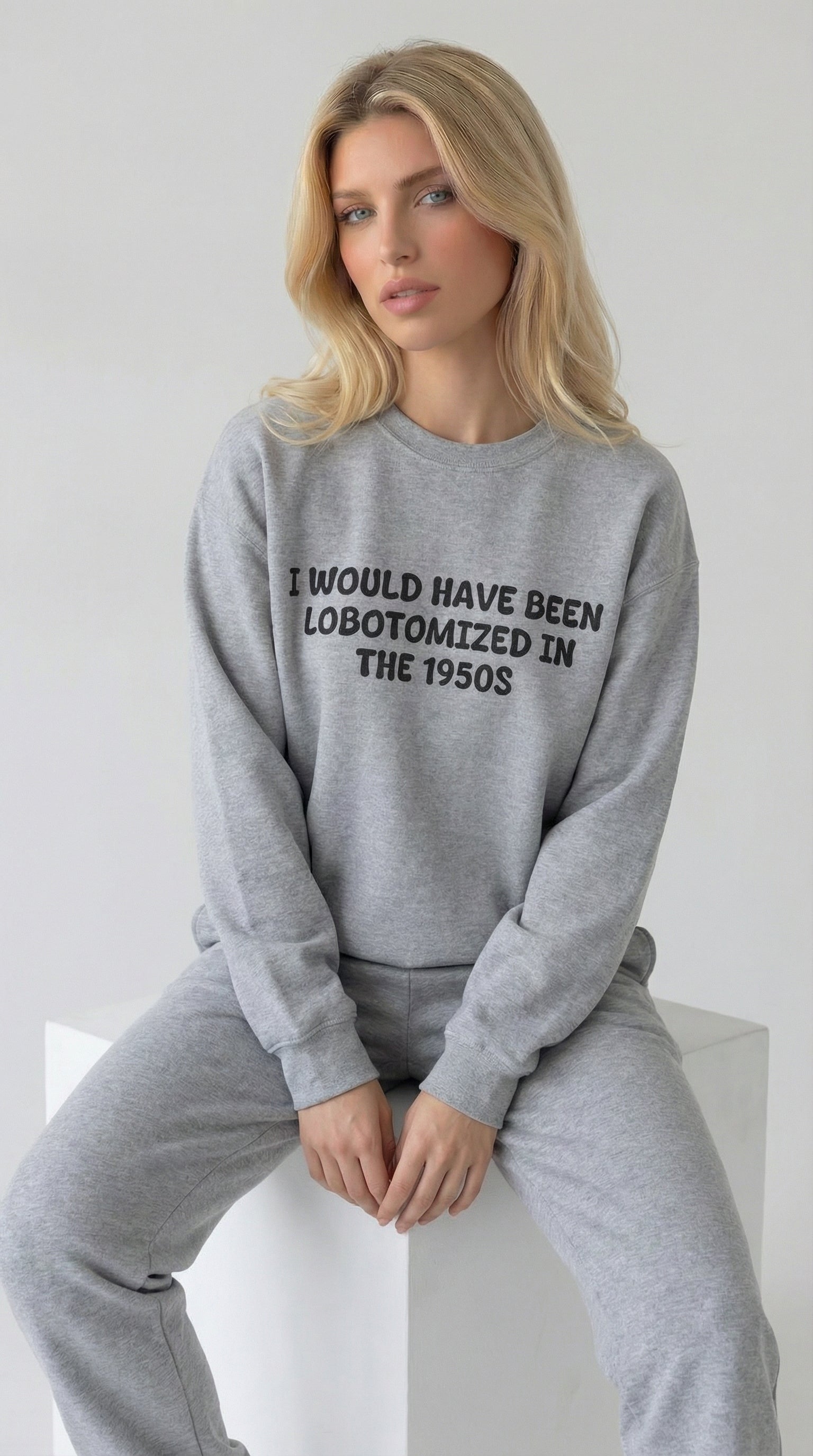 Lobotomized in the 1950s Sweatshirt