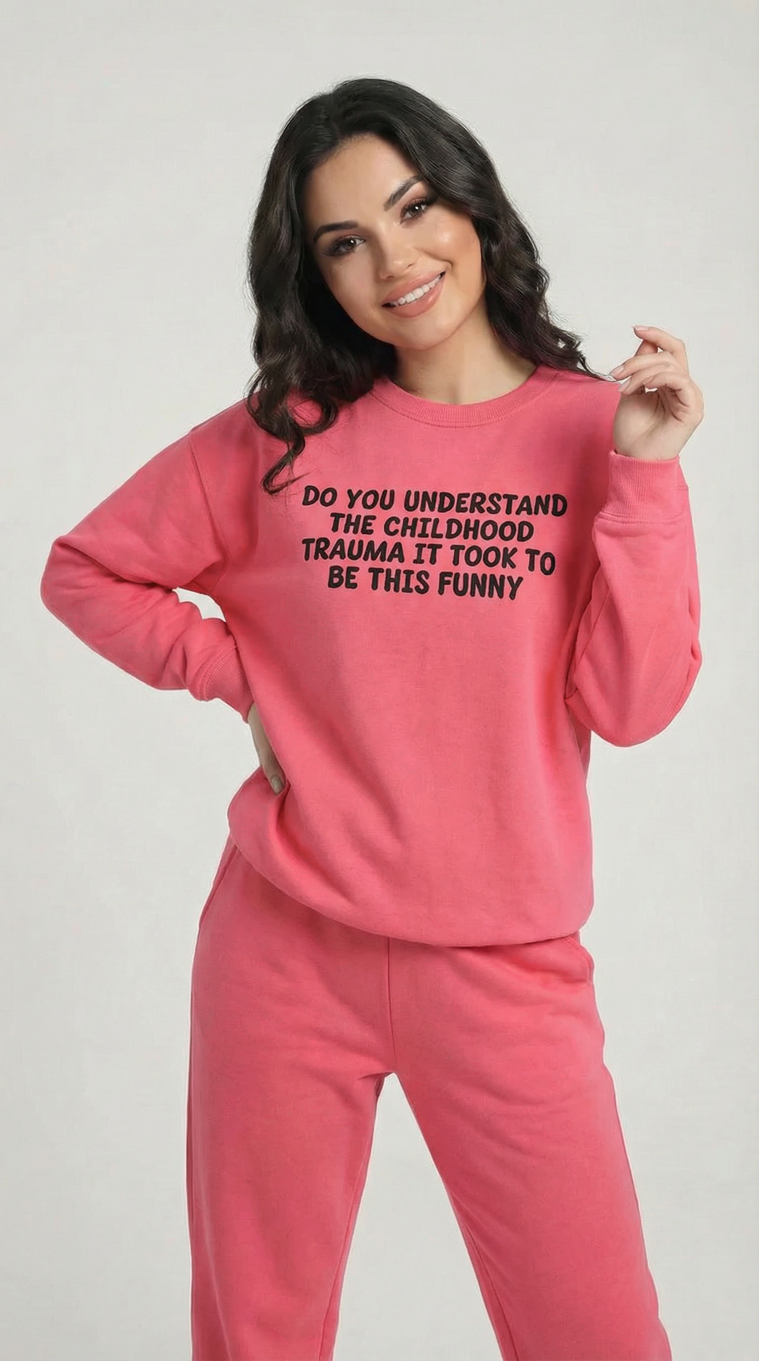 Do You Understand The Childhood Trauma It Took To Be This Funny Sweatshirt