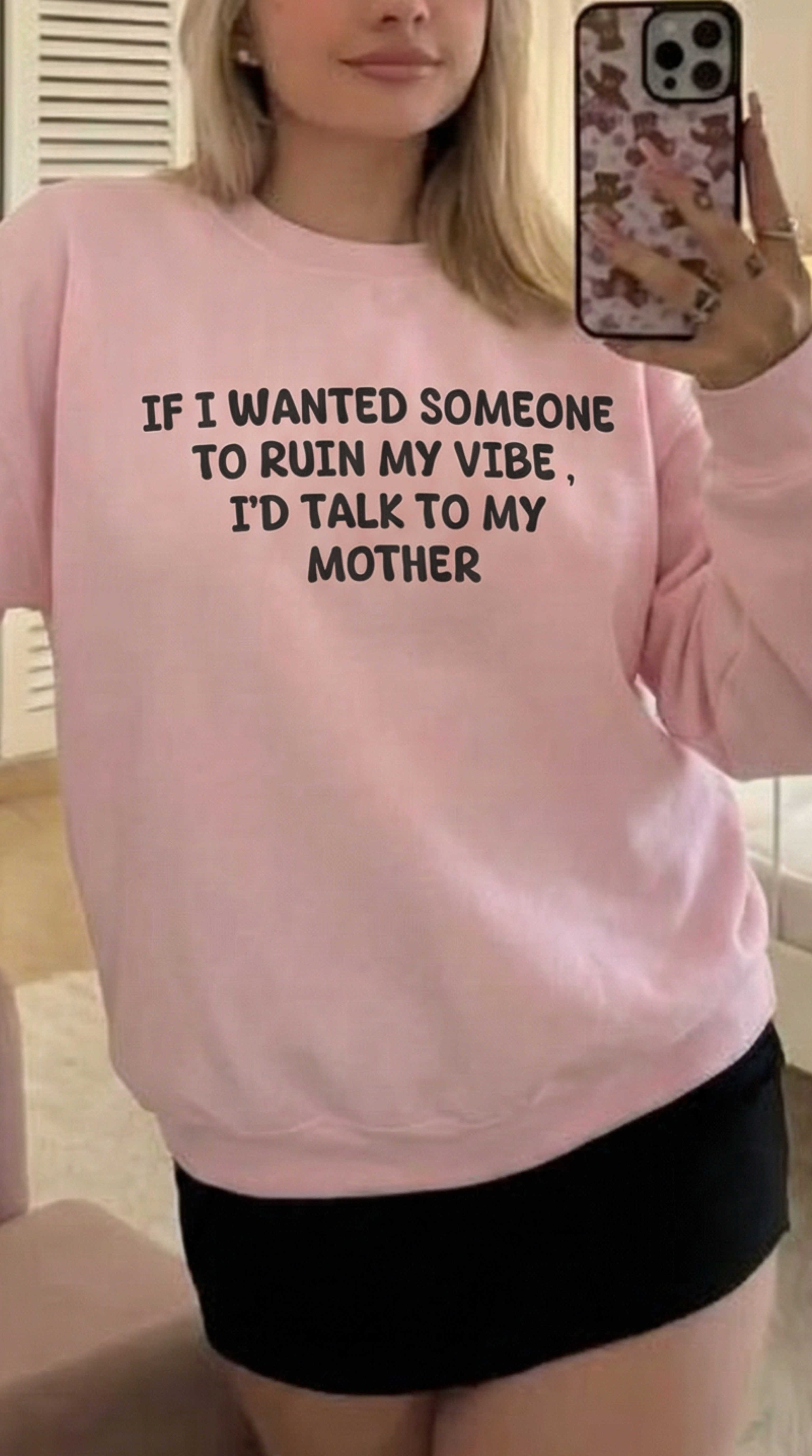 Ruin My Vibe (Mother) Sweatshirt